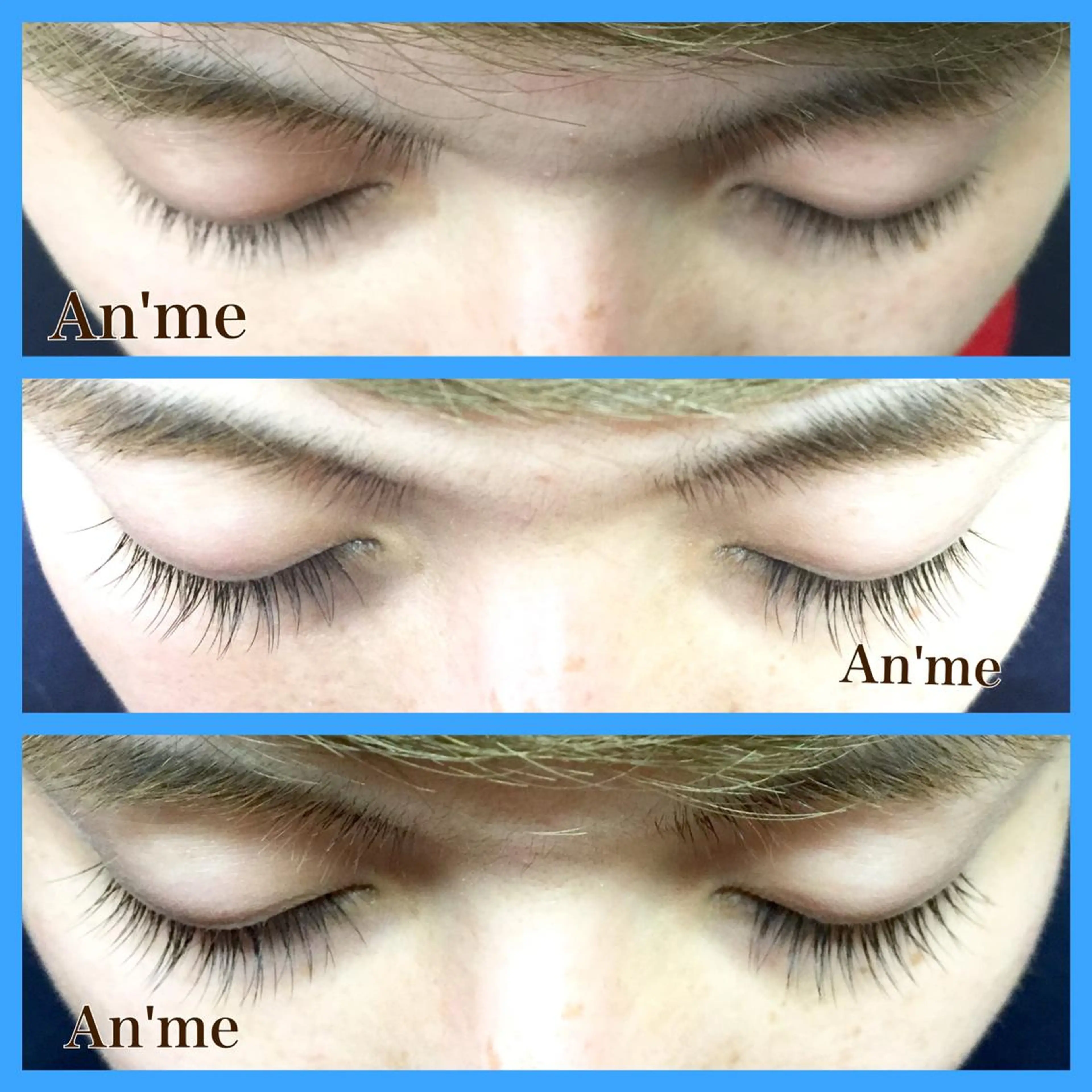 メンズ マツエク・マツパ An'me ☺︎のマツエク・マツパデザイン