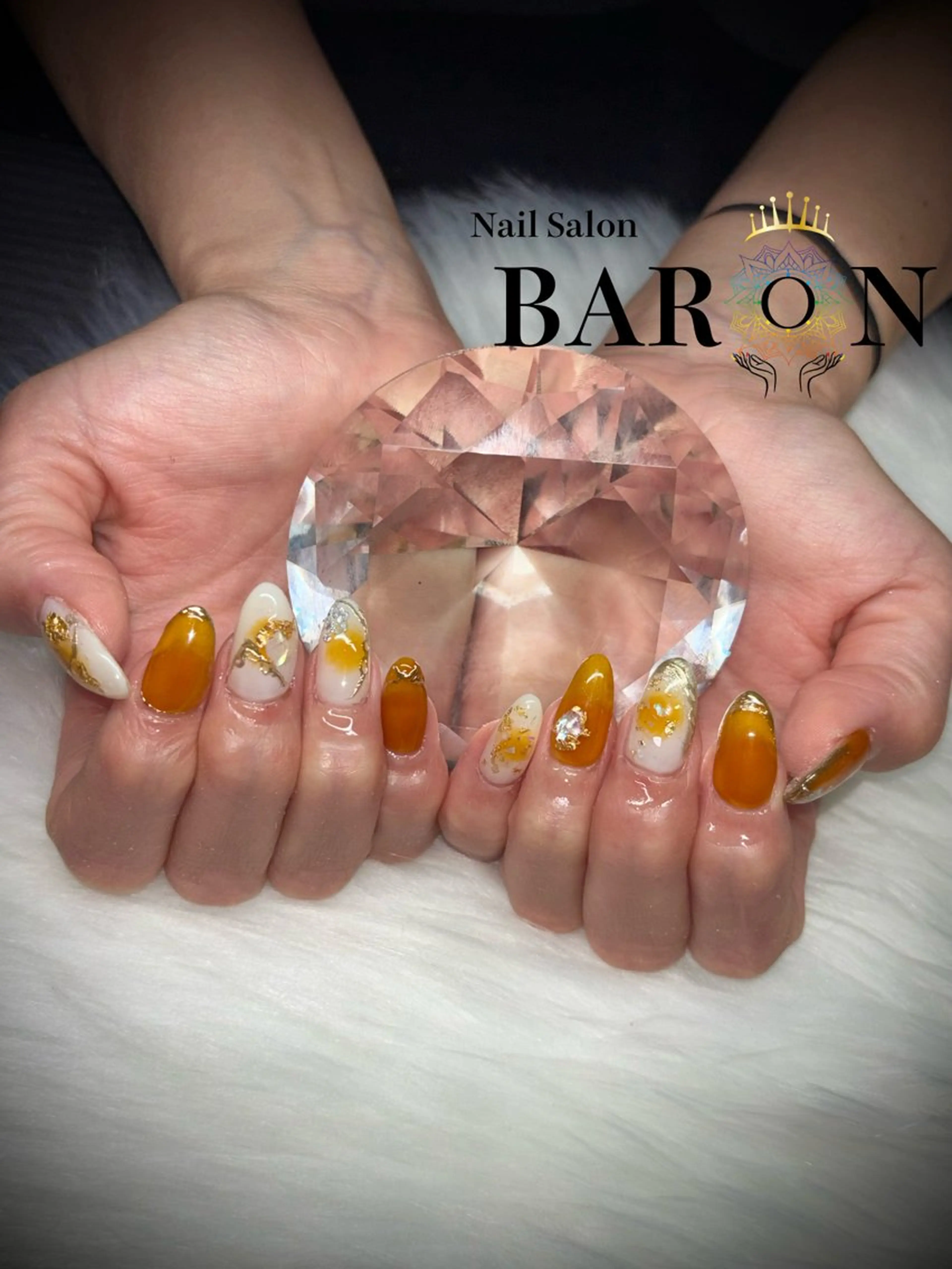 ネイル ジェルネイル ♛︎BARON♛︎ MASHIROのネイルデザイン