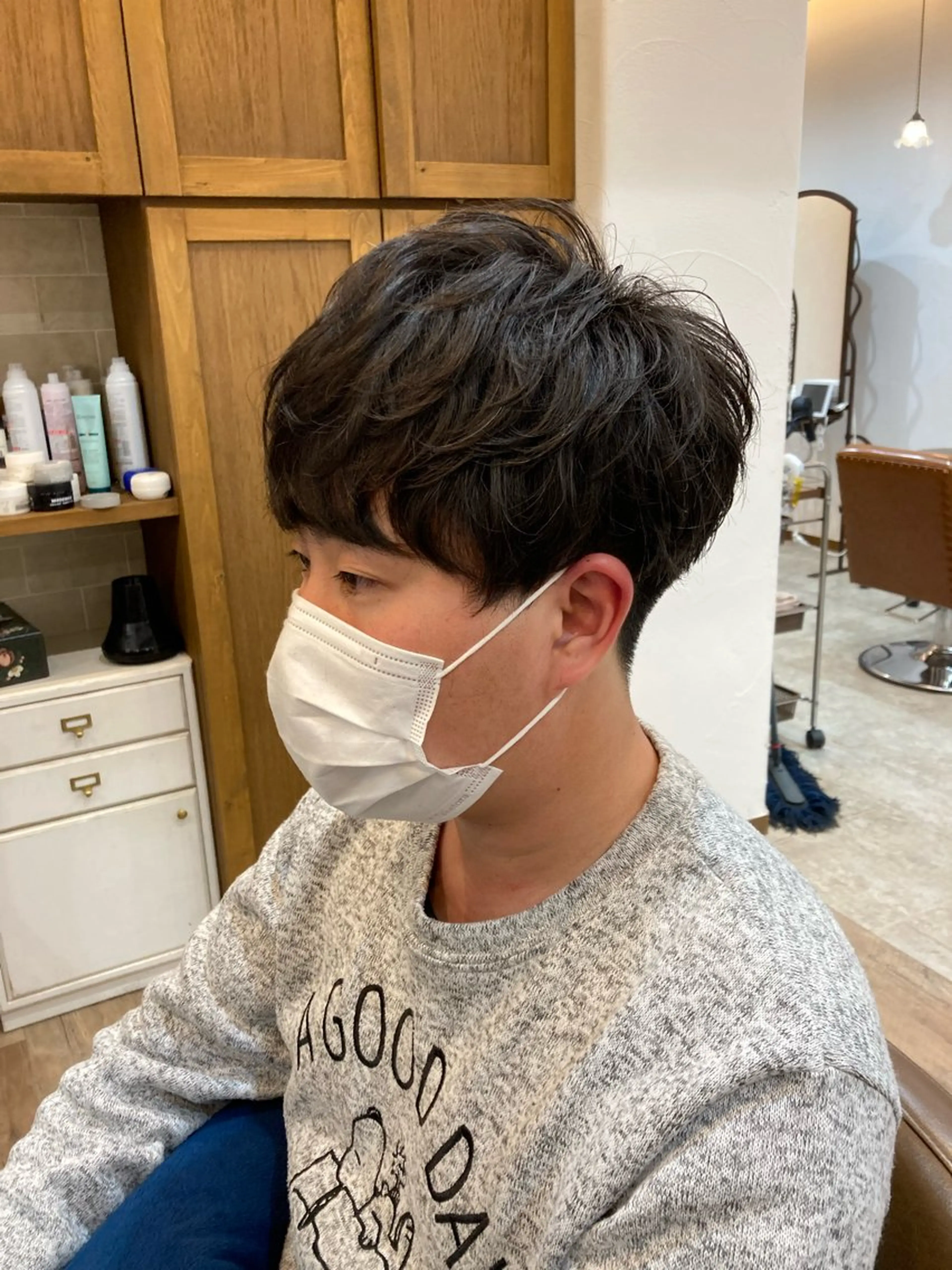 ショート メンズ カット特化型 美容師/栗本のヘアスタイル