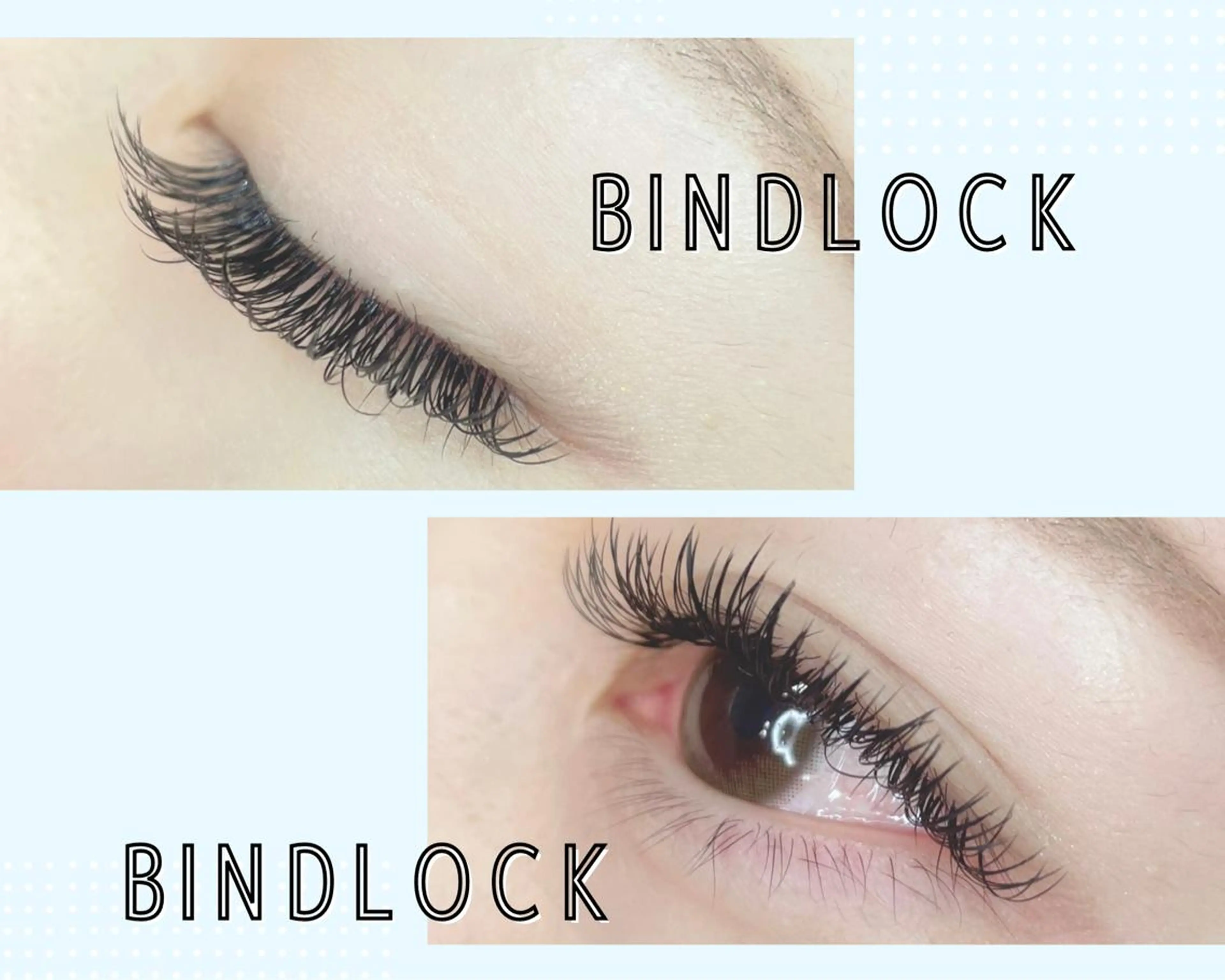 マツエク・マツパ バインドロック カラーマツエク フラットラッシュ ボリュームラッシュ マツエク Eyelist ハラ 束感まつげ🪄⟡.·のマツエク・マツパデザイン