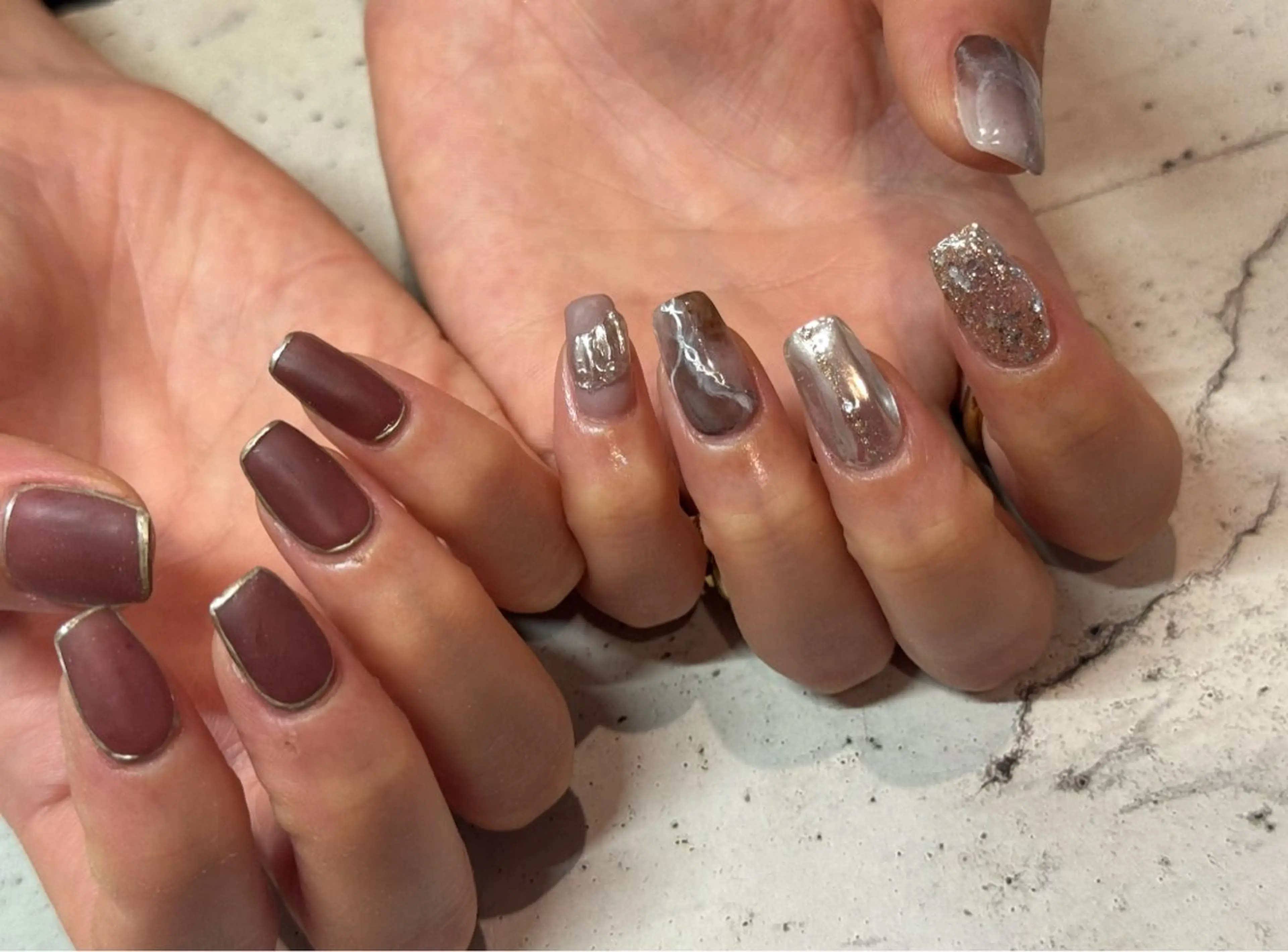 ネイル ハンドネイル nail salon Lumiereのネイルデザイン