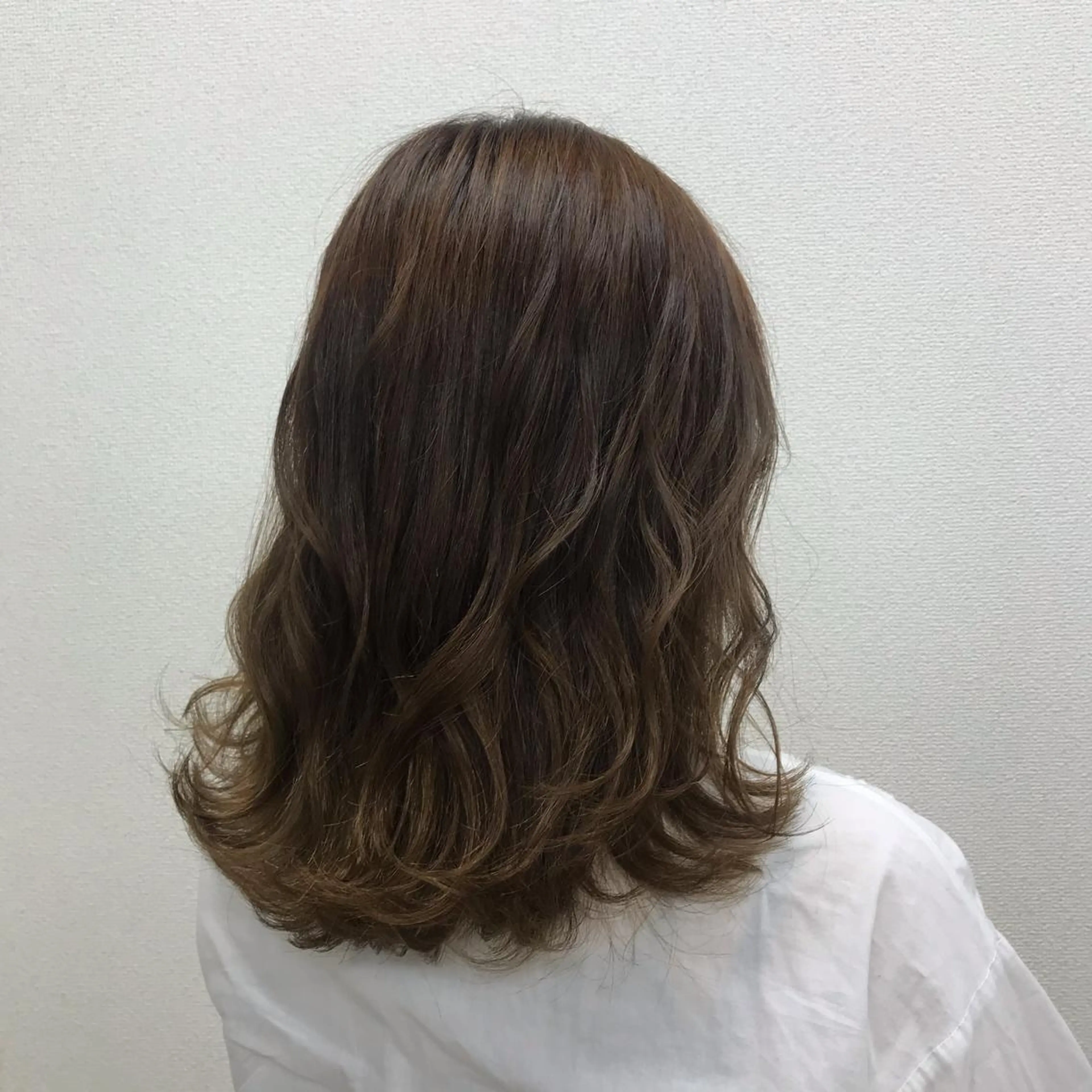 ミディアム もりたみかこ 美容師お休み中のヘアスタイル