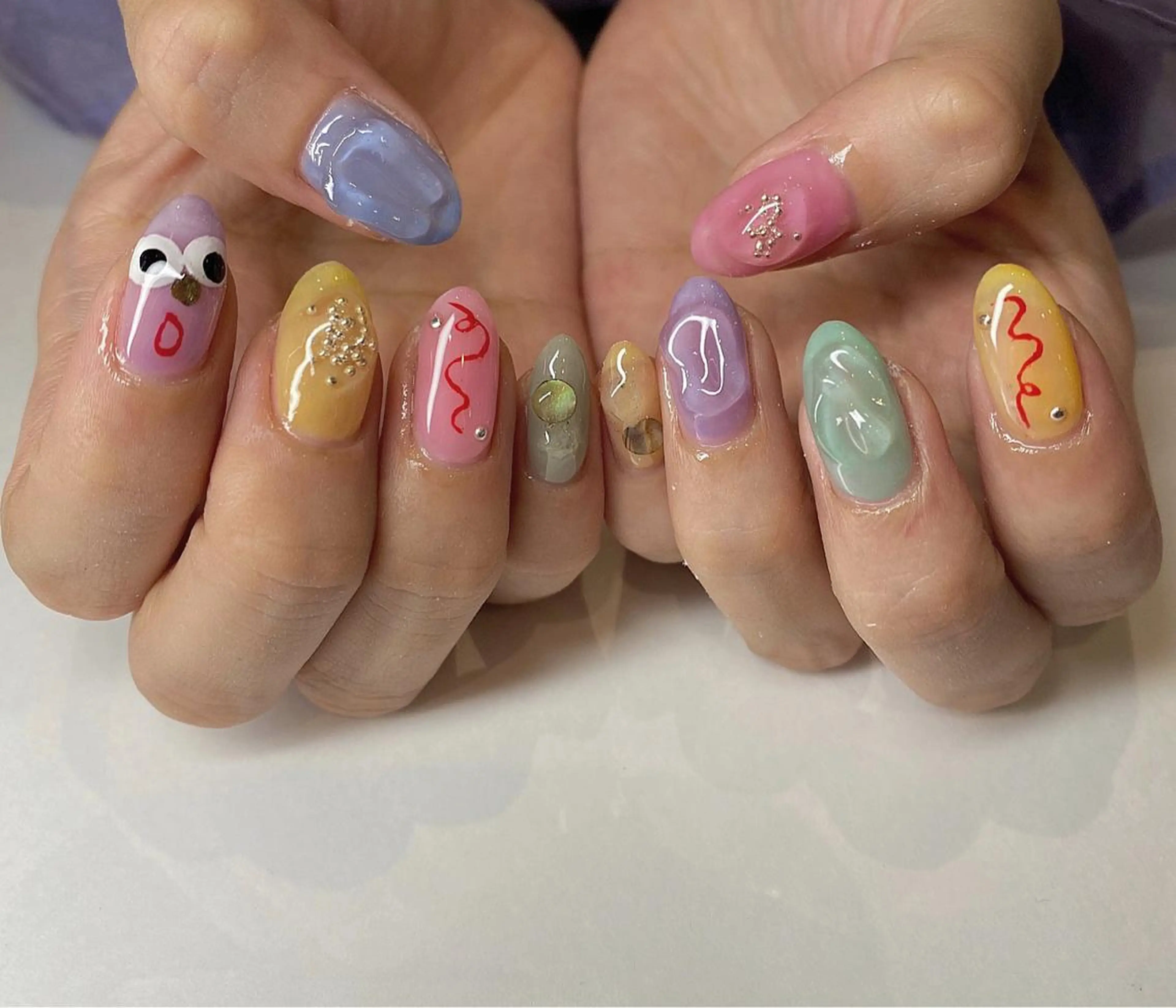 ネイル ハンドネイル 鶴田୨ৎmaison de NALIのネイルデザイン