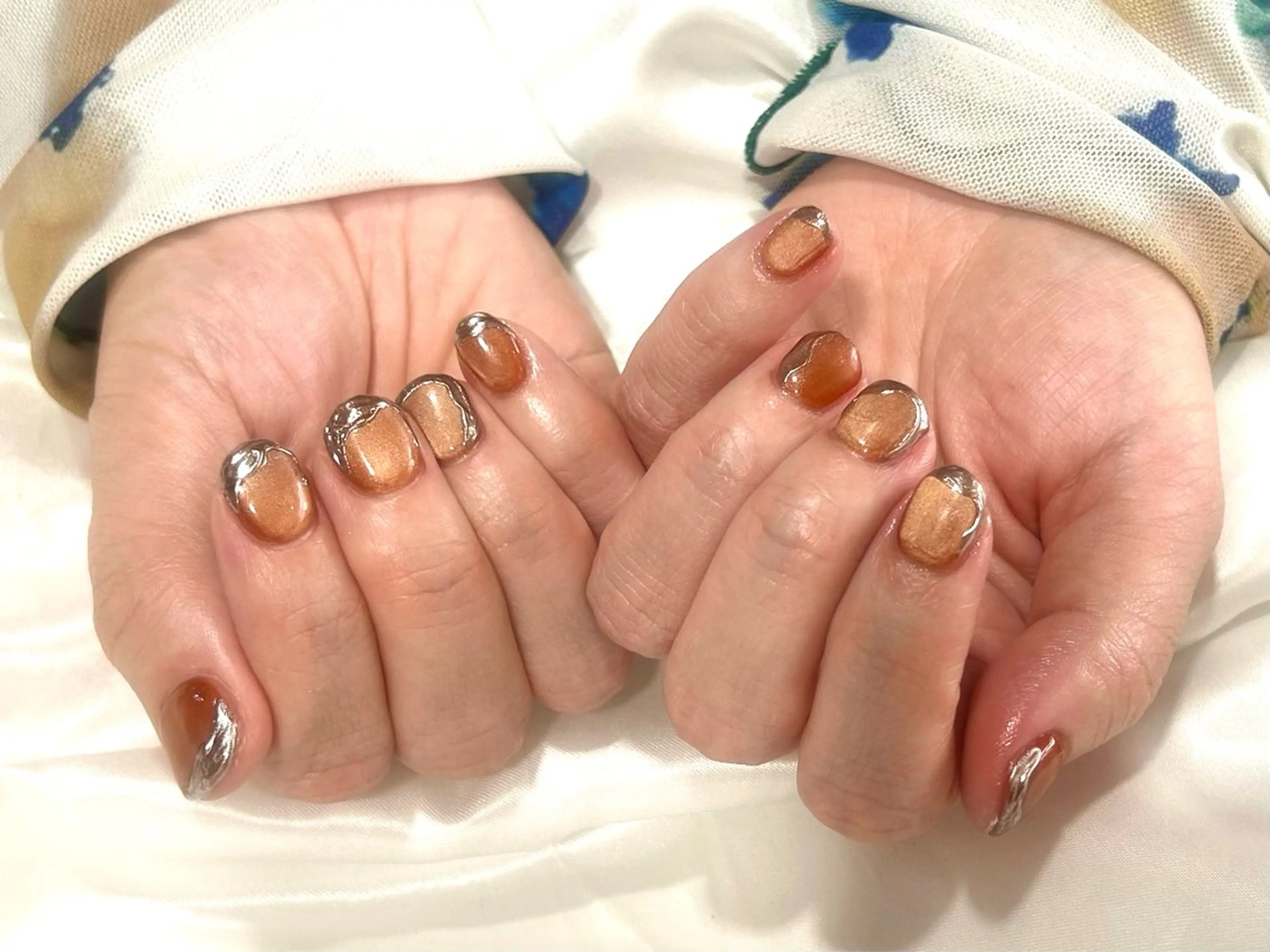ネイル キラキラネイル ミラーネイル nailsister みずきのネイルデザイン