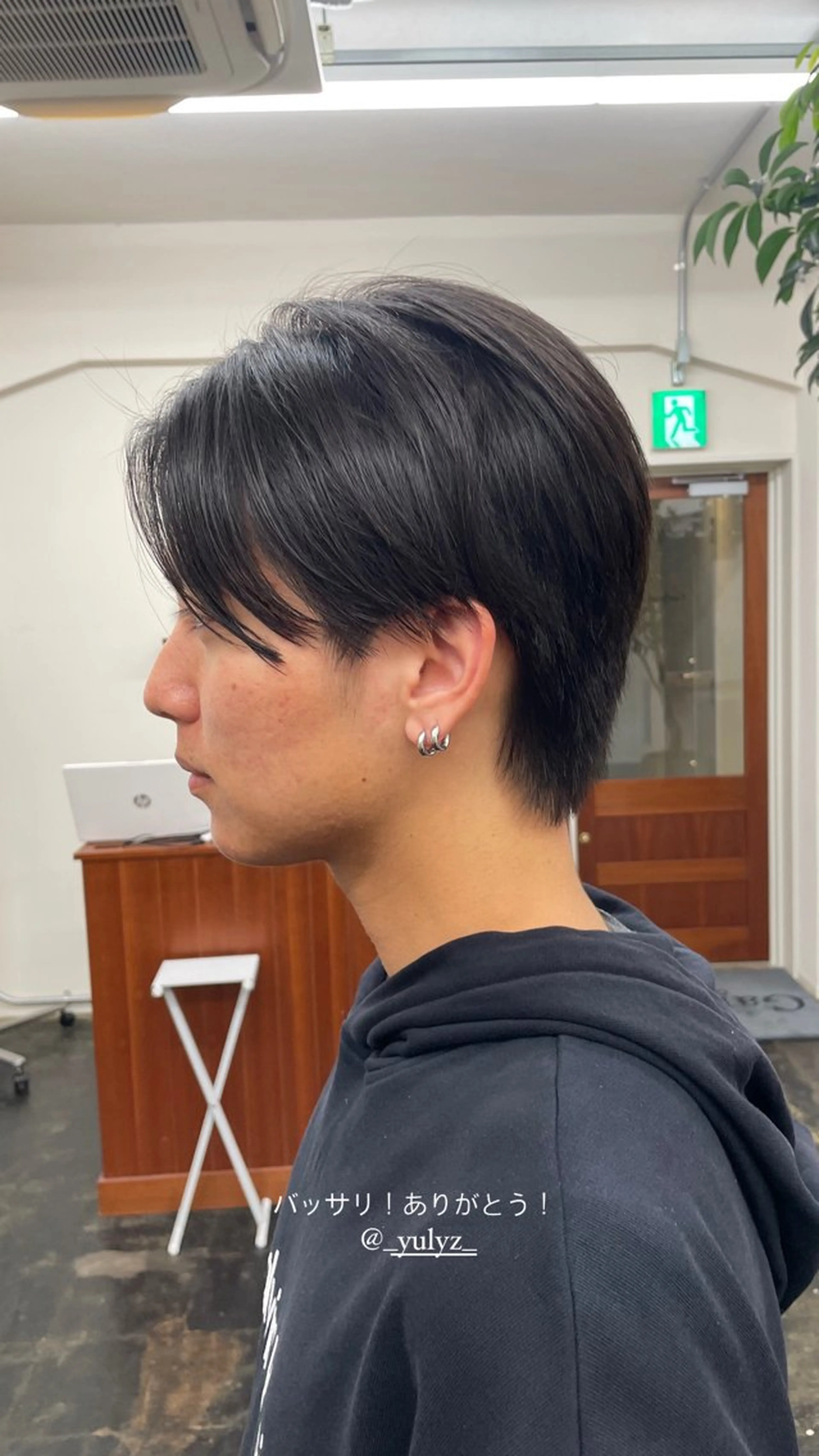 メンズ レイヤー/顔周り/ 透明感/ののか💞のヘアスタイル