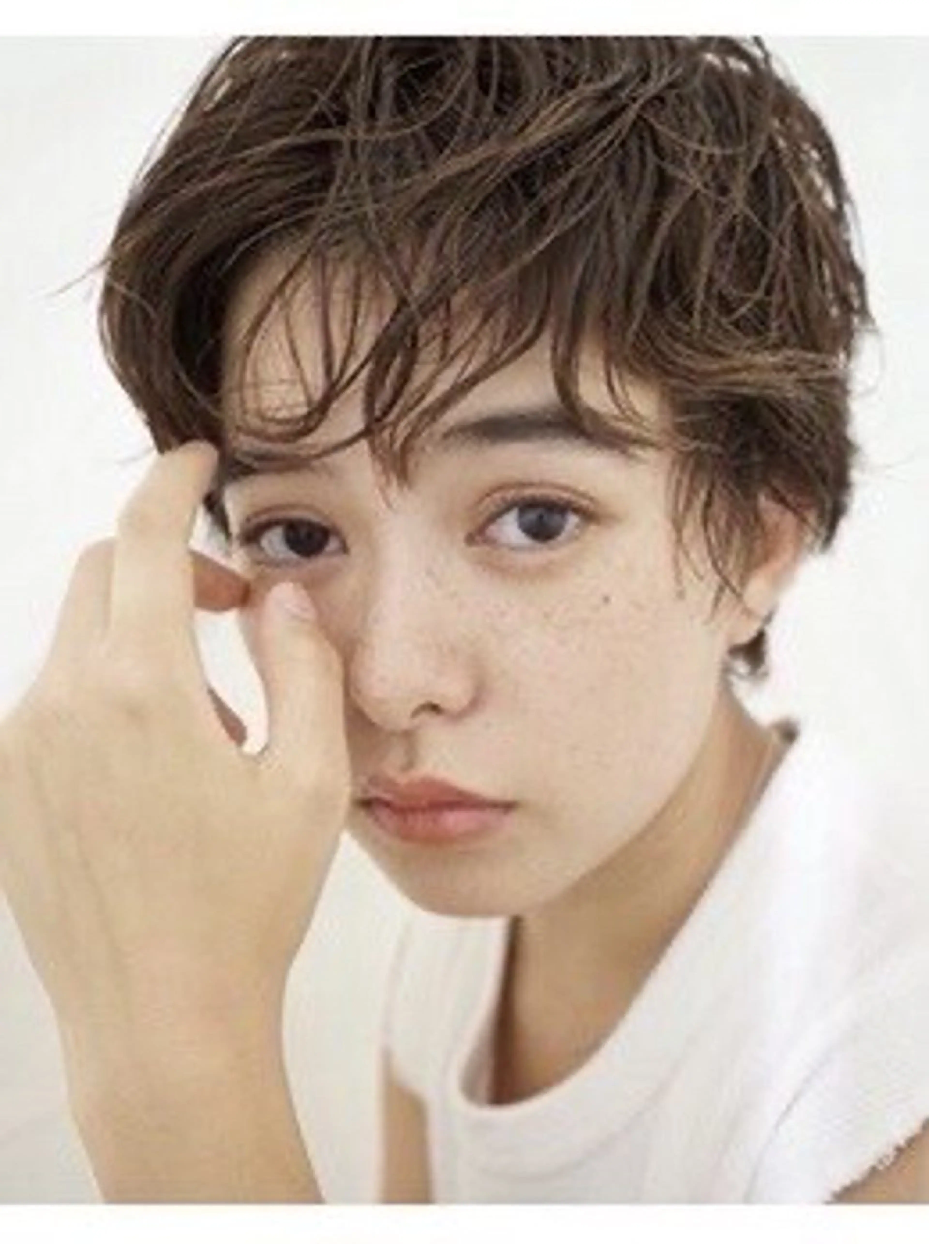 ショート ハイライト 髪質改善 レイヤーカット トリートメント カット 髪質改善/透明感 OAK兵庫のヘアスタイル