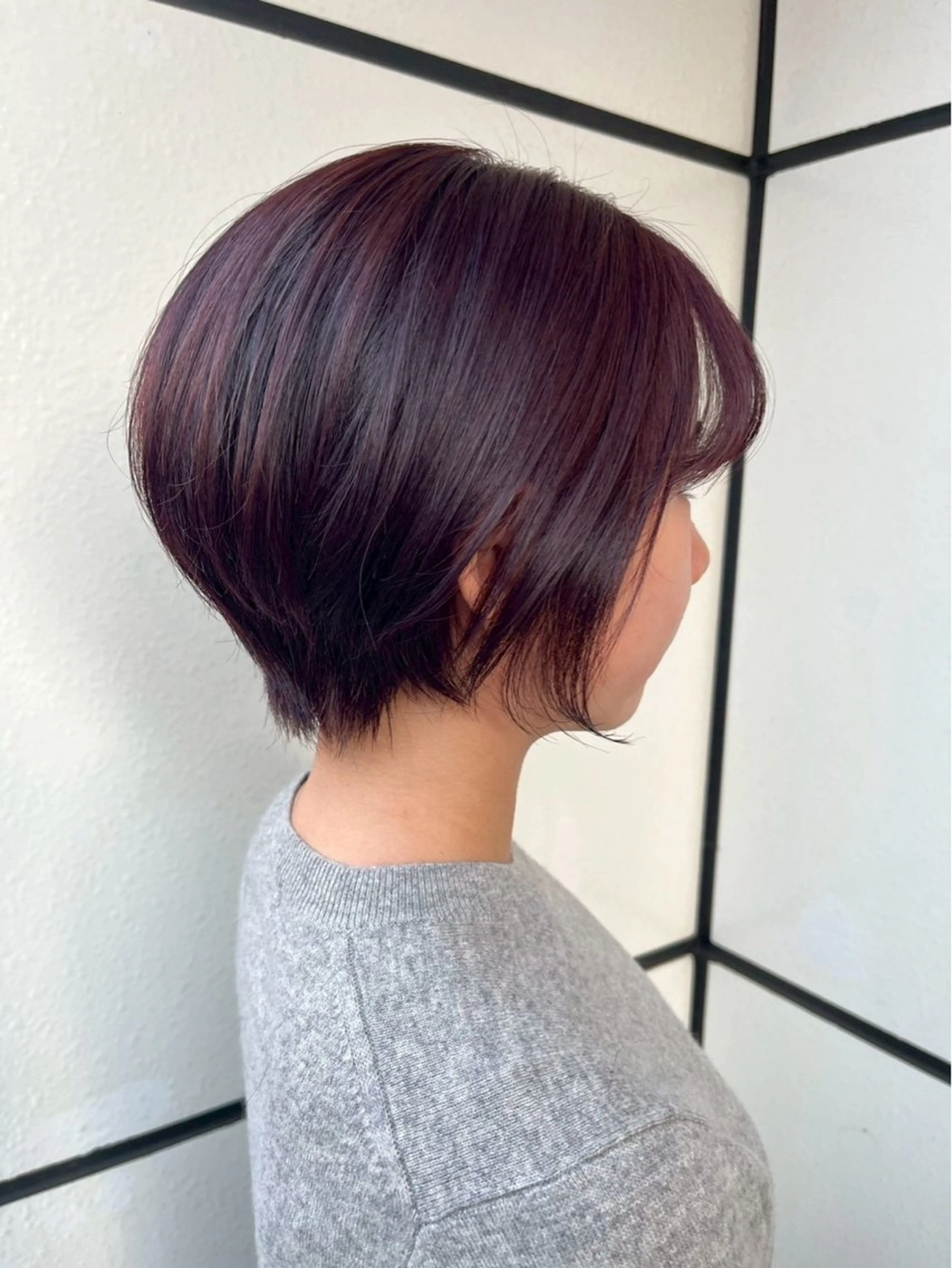 ショート 大西成那 WILLOW京橋のヘアスタイル