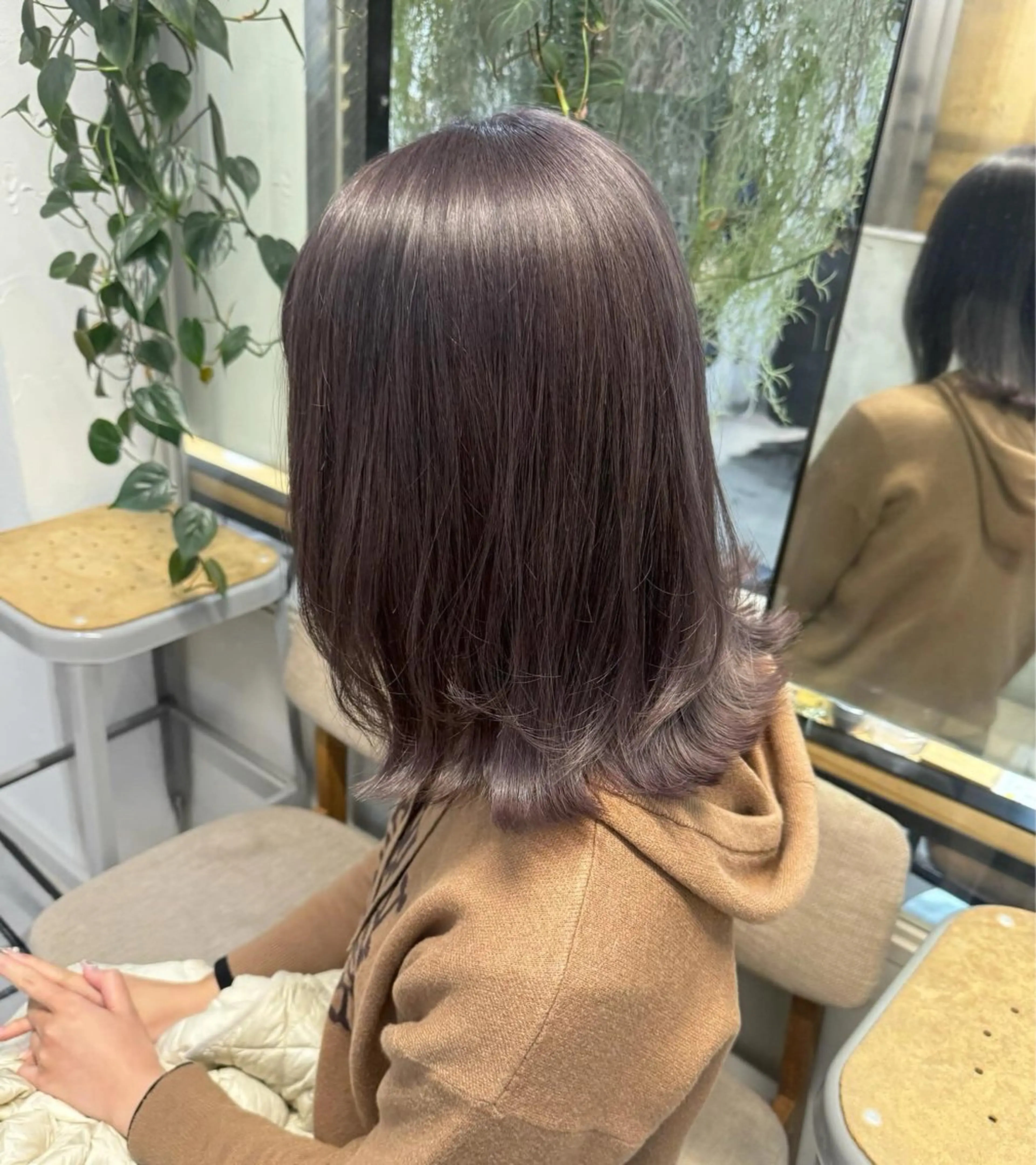 ミディアム カラー ヘアカラー 縮毛矯正 トリートメント Lomalia 🤍🫧/makoのマツエク・マツパデザイン