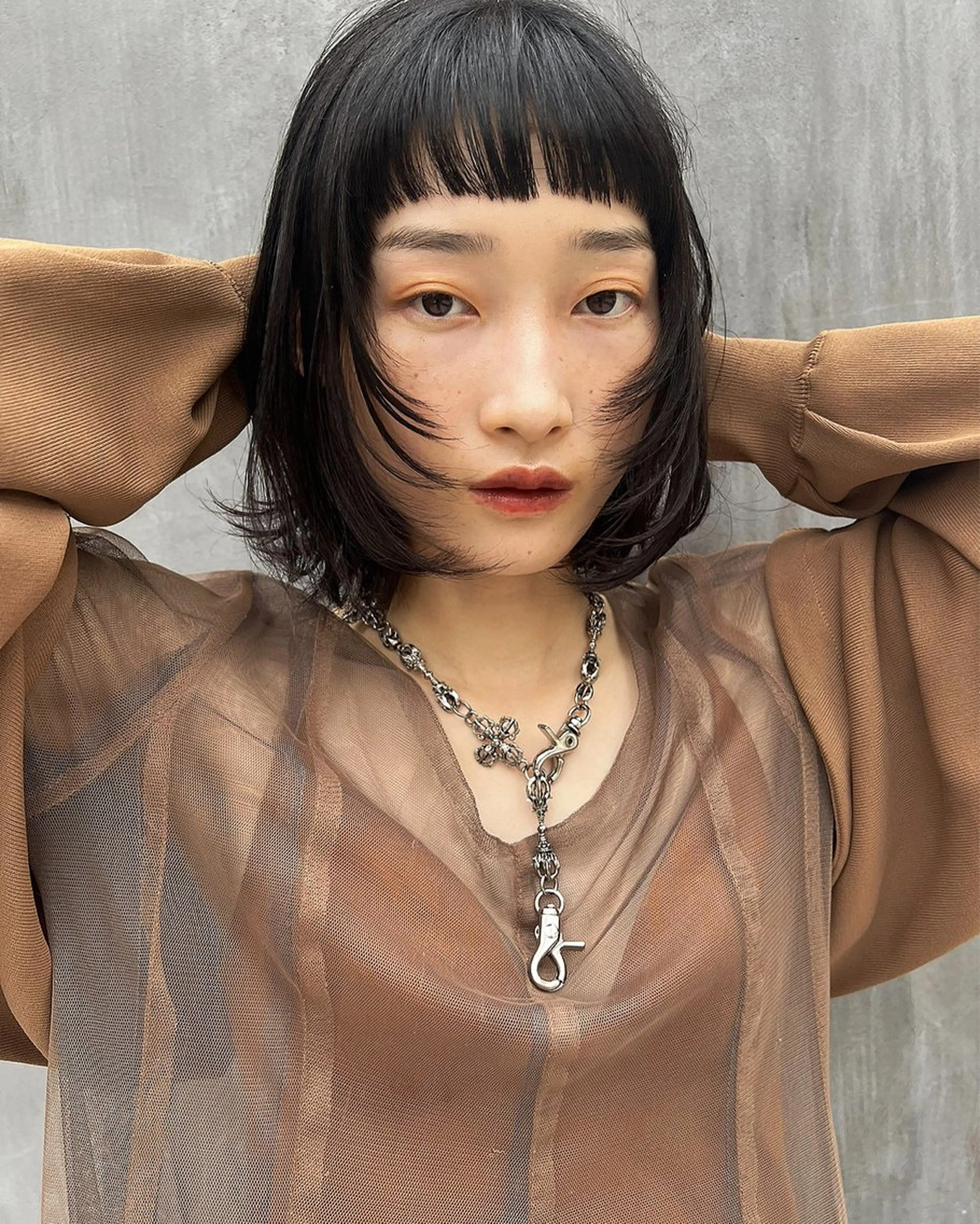 ミディアム カラー 圧倒的デザイン力 店長🎨RENAのヘアスタイル