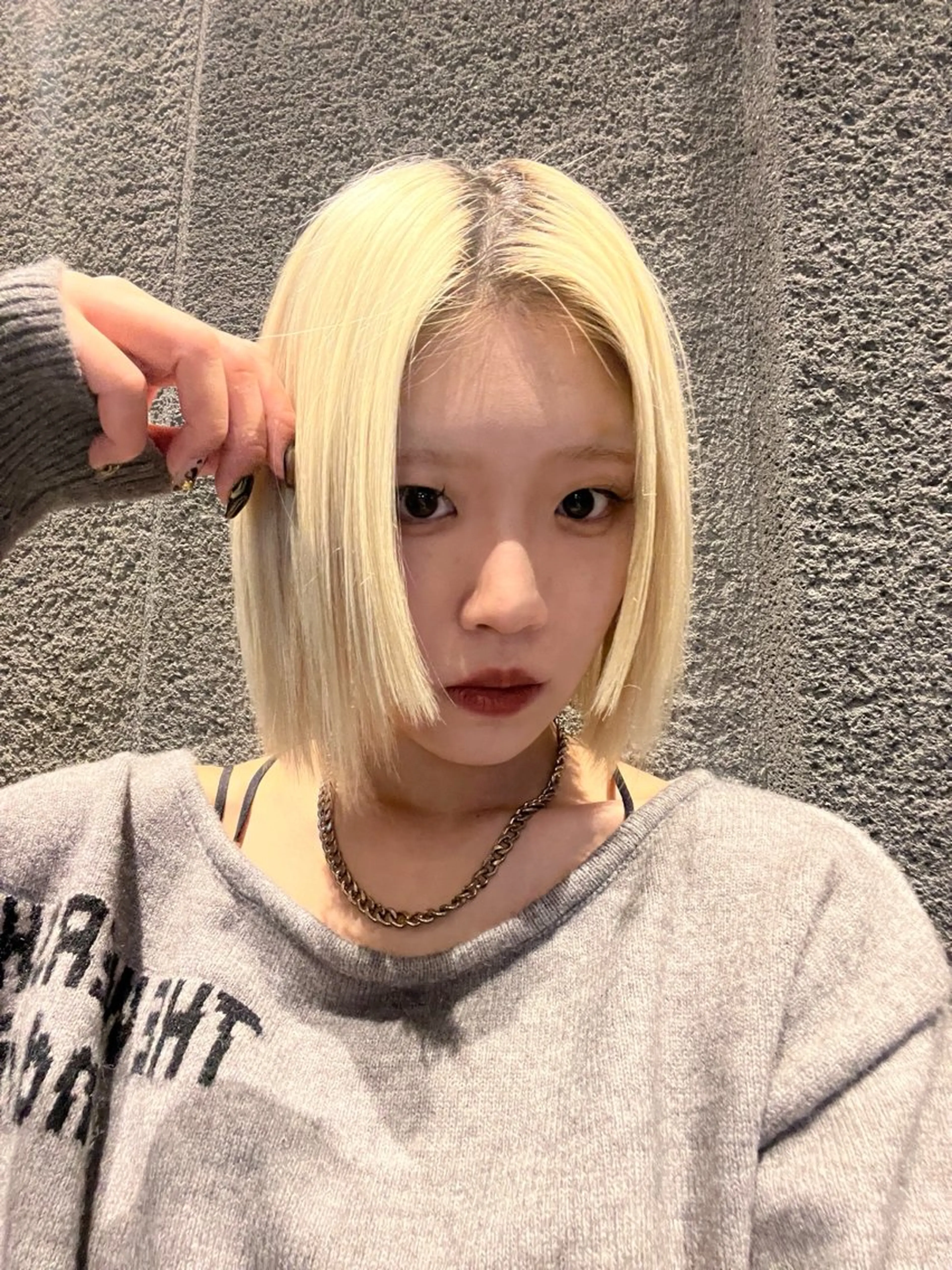 カラー ブリーチ ヘアカラー ブリーチモデル募集中 FUKI🎀🖤のヘアスタイル