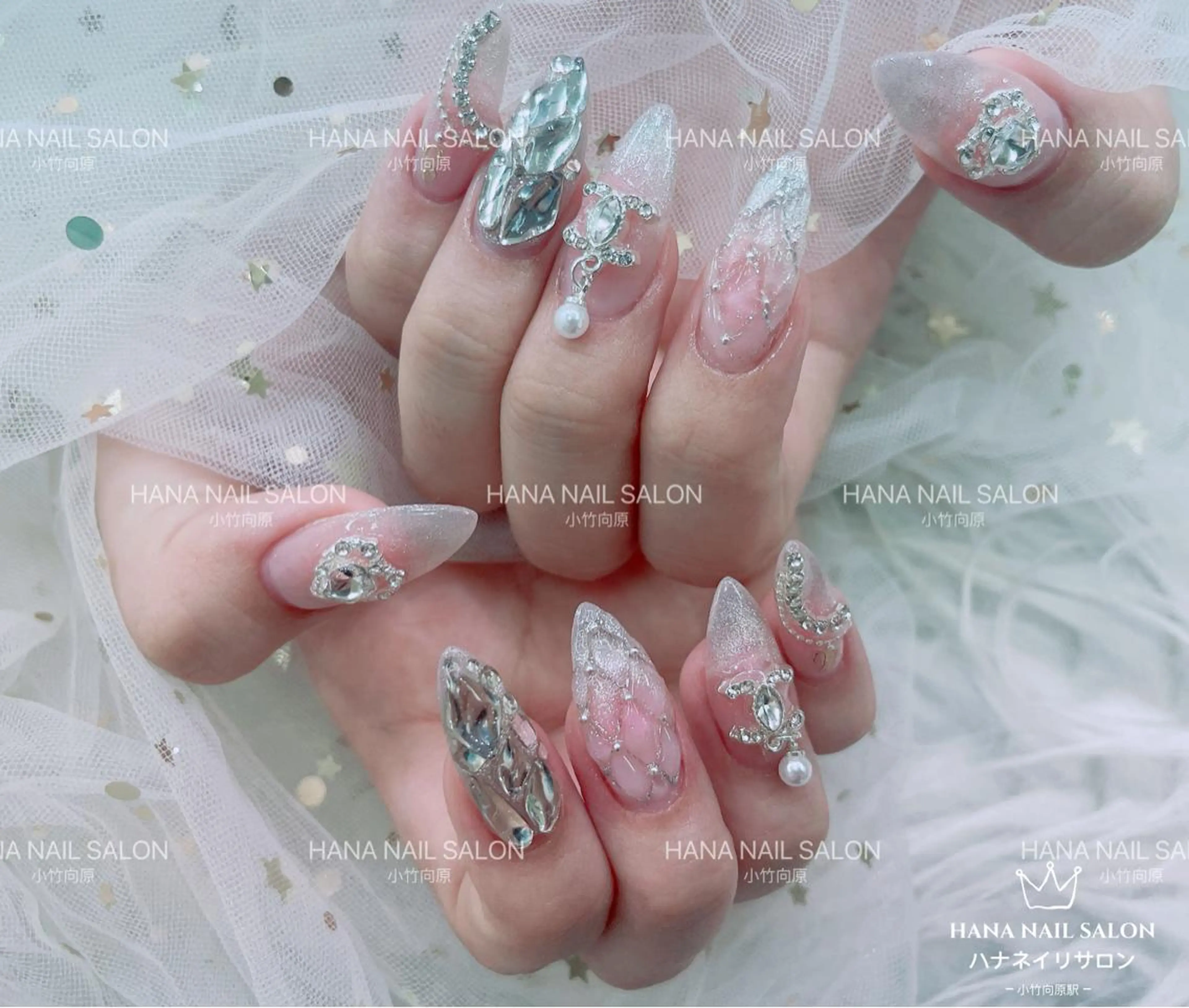 ネイル ハンドネイル HANA ART NAIL SALONのネイルデザイン