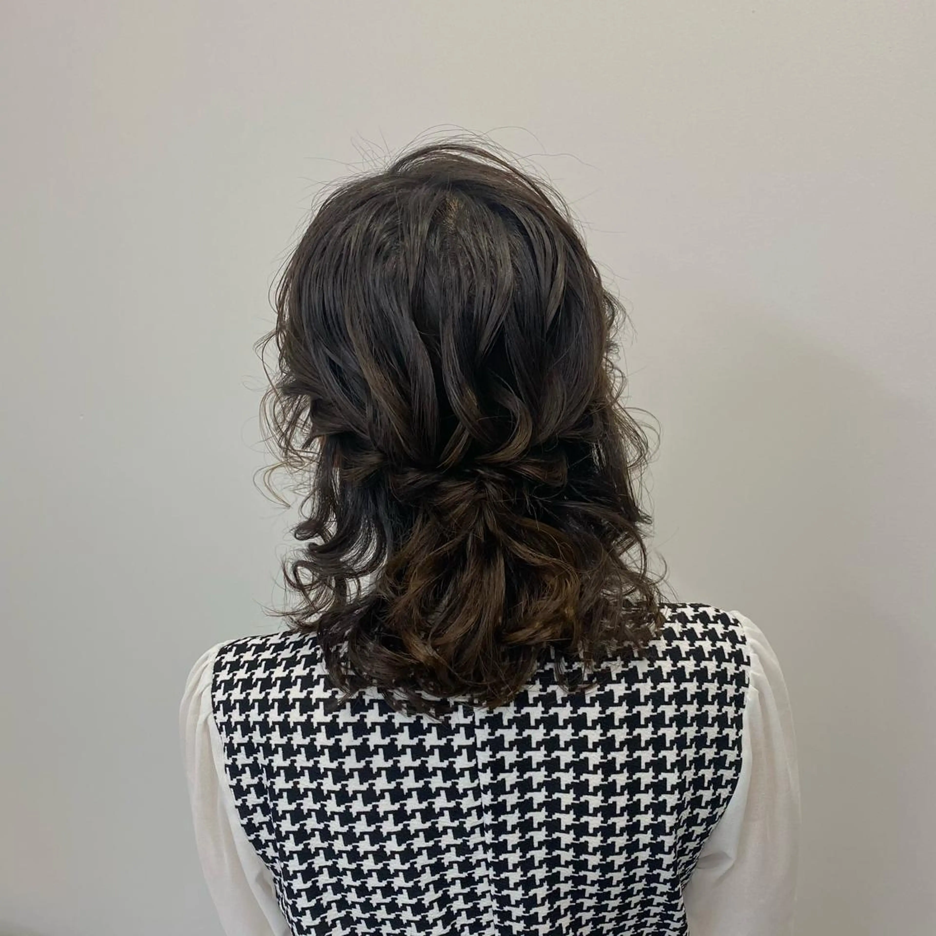 ミディアム ヘアアレンジ エクステモデル募集 💗大阪梅田/川上のヘアスタイル