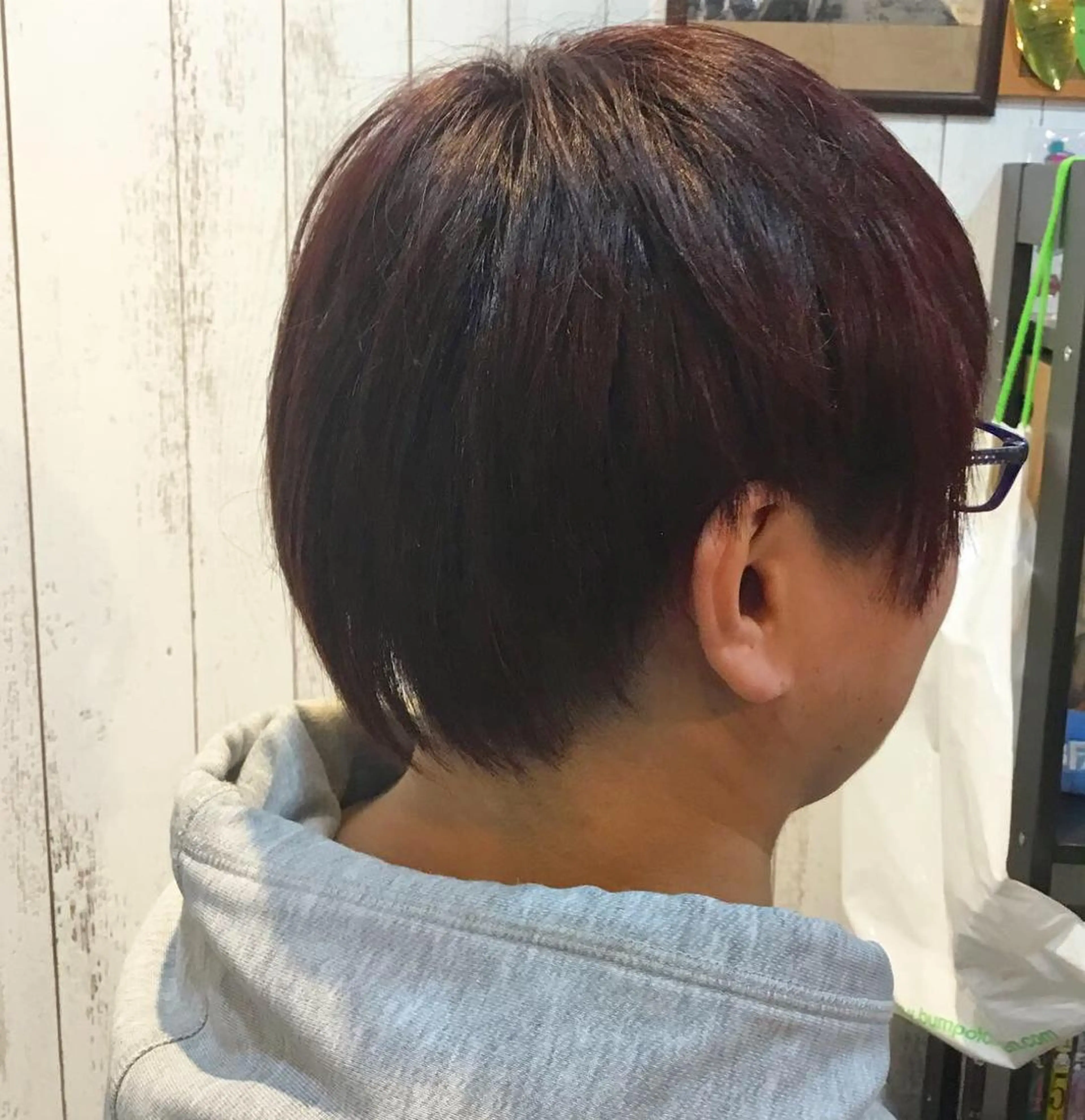 ショート カラー 金崎 新吾のヘアスタイル
