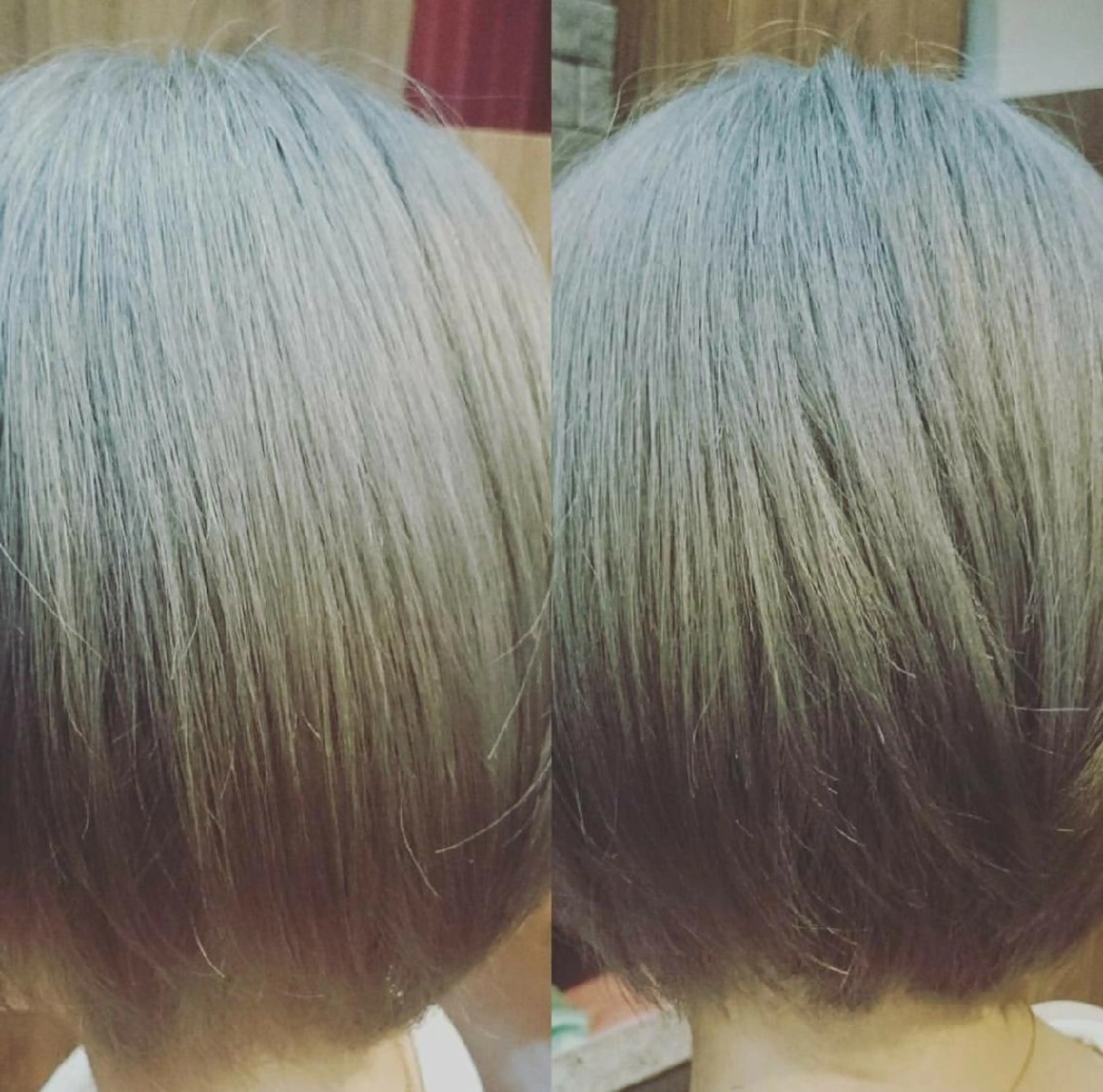 ショート カラー シルバー 美髪 カラーリストのヘアスタイル