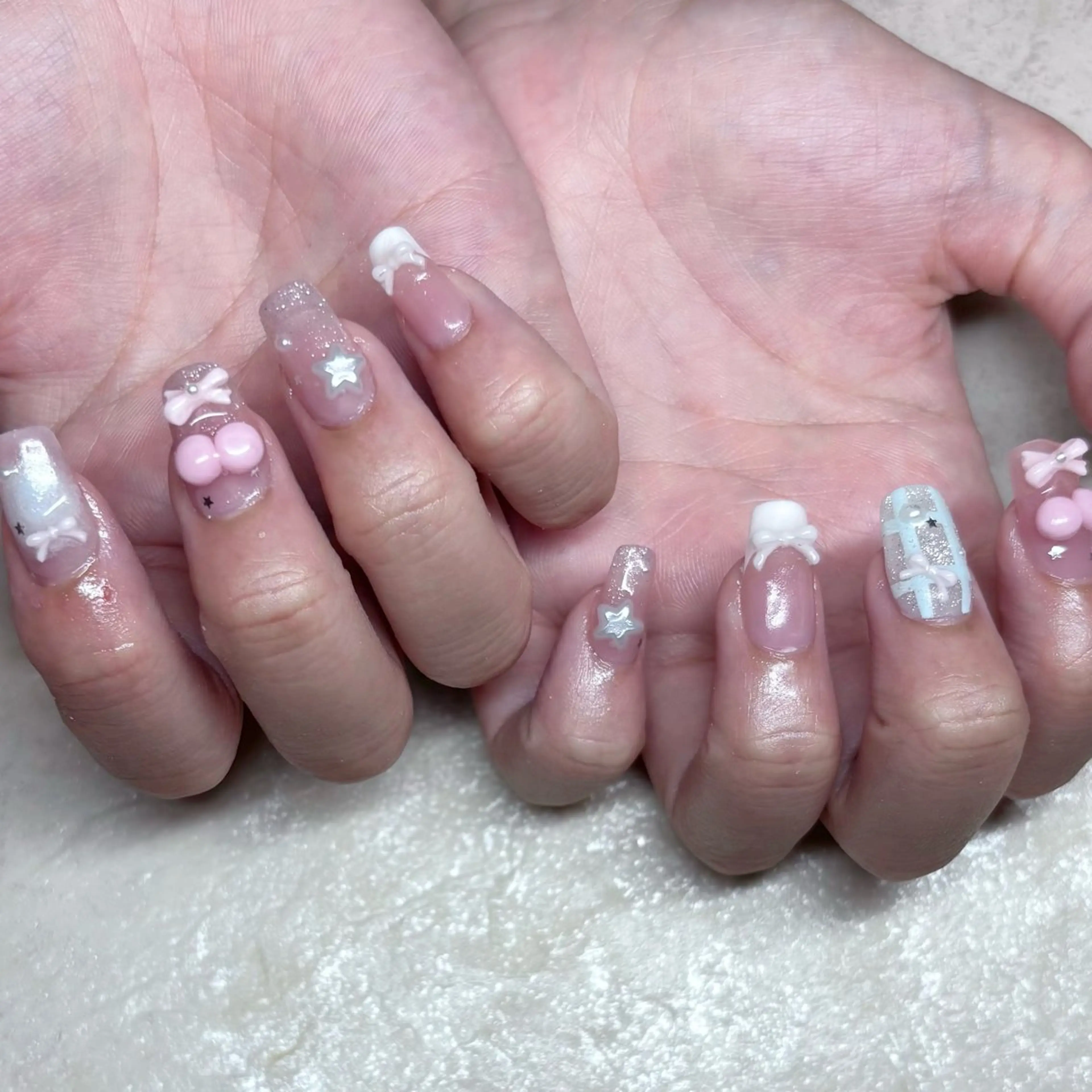 ネイル ハンドネイル mimi 高石桃朱のネイルデザイン