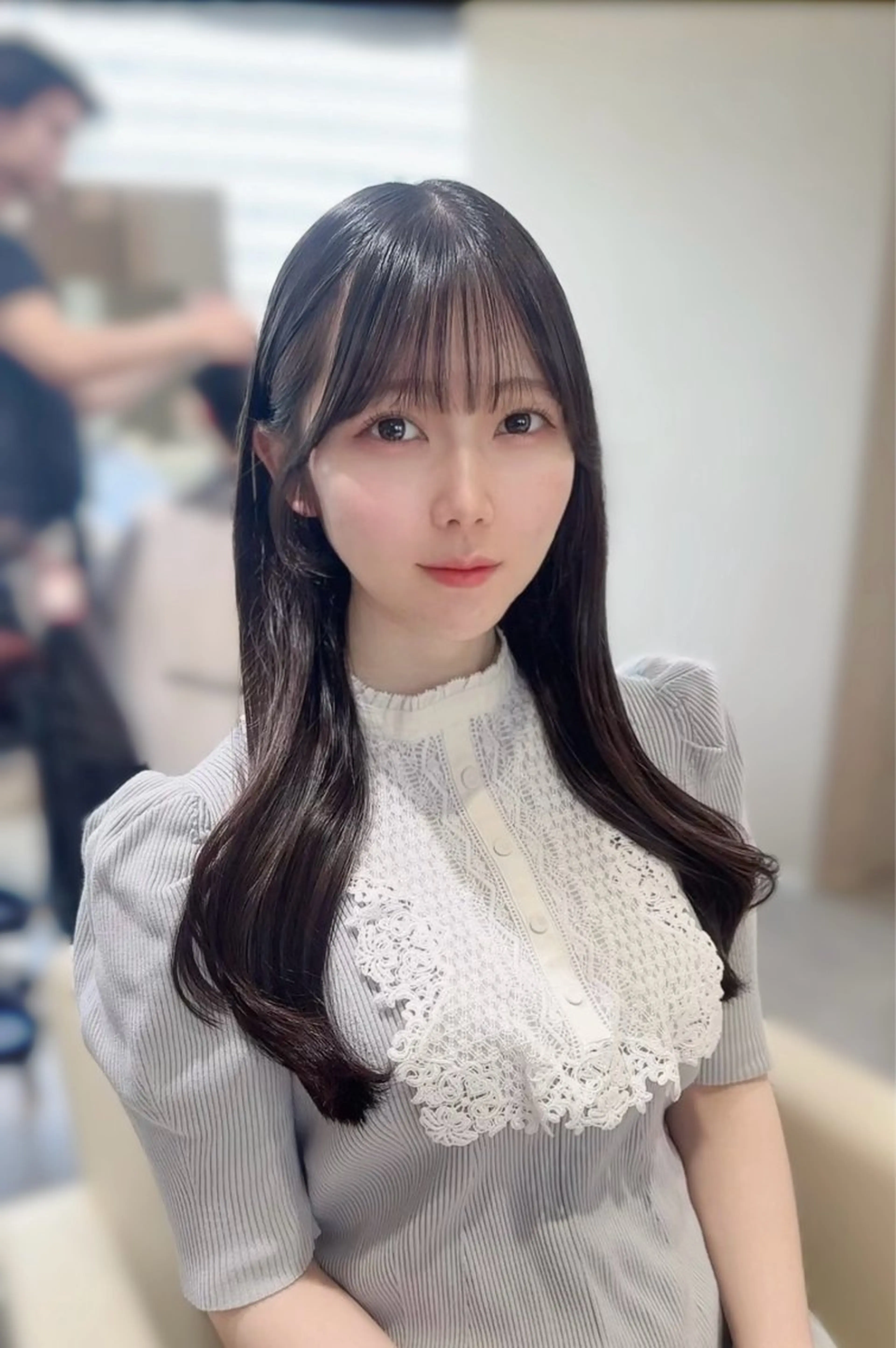 ロング カラー 平尾 樹里のヘアスタイル