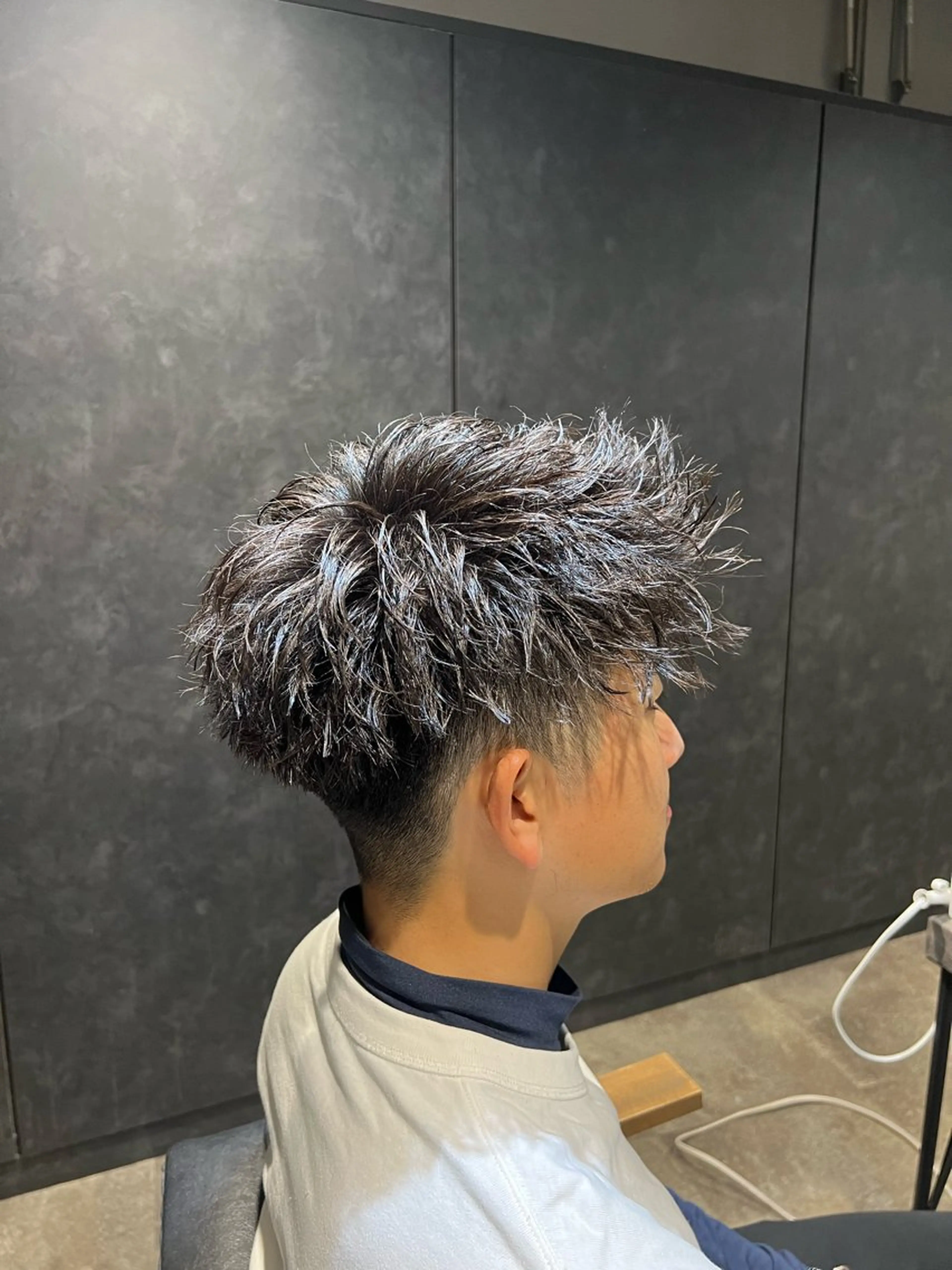 ショート メンズ メンズパーマ/ メンズ特化/寺阪拓真のヘアスタイル