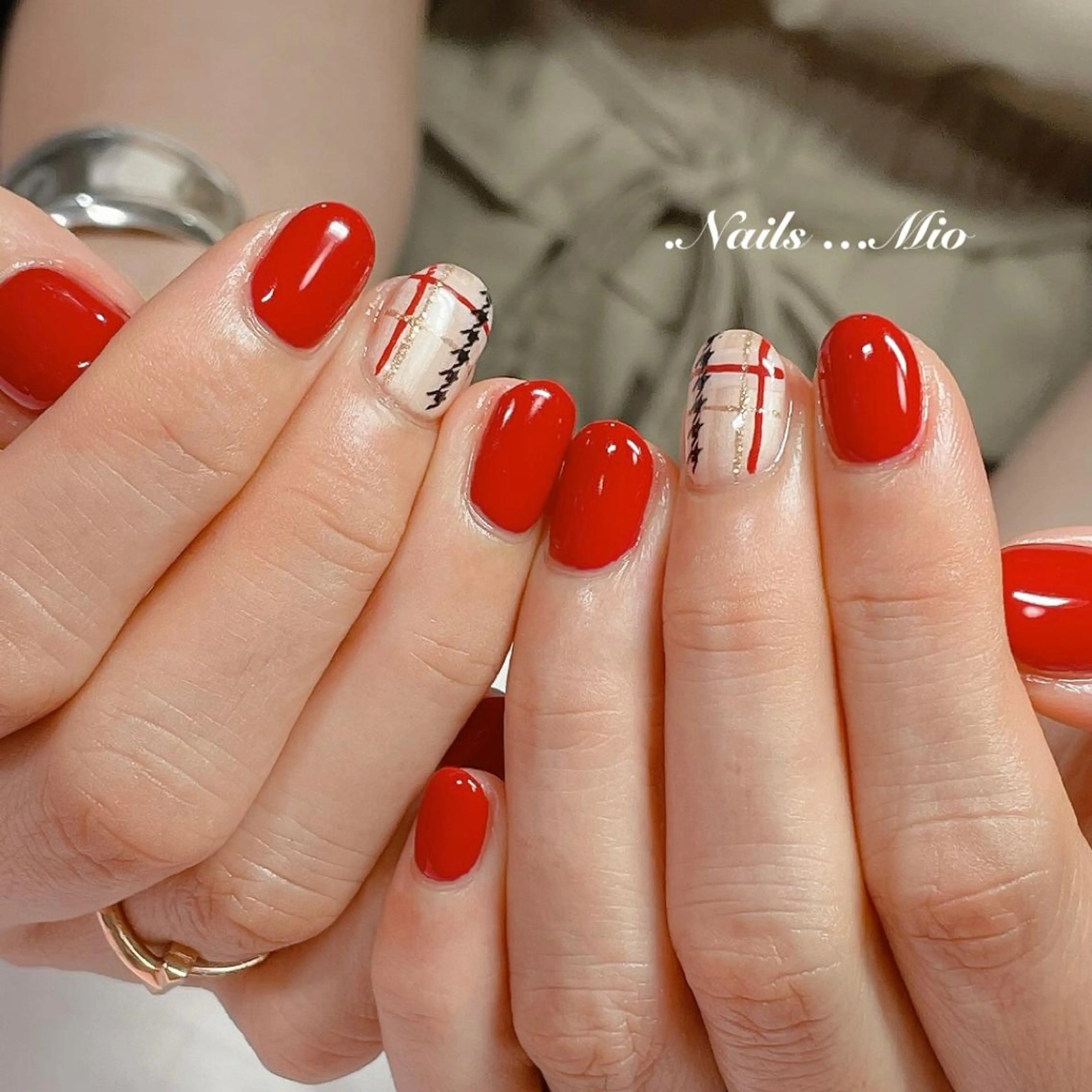 ネイル ジェルネイル .Nails Mio 赤羽西ネイルサロンのネイルデザイン