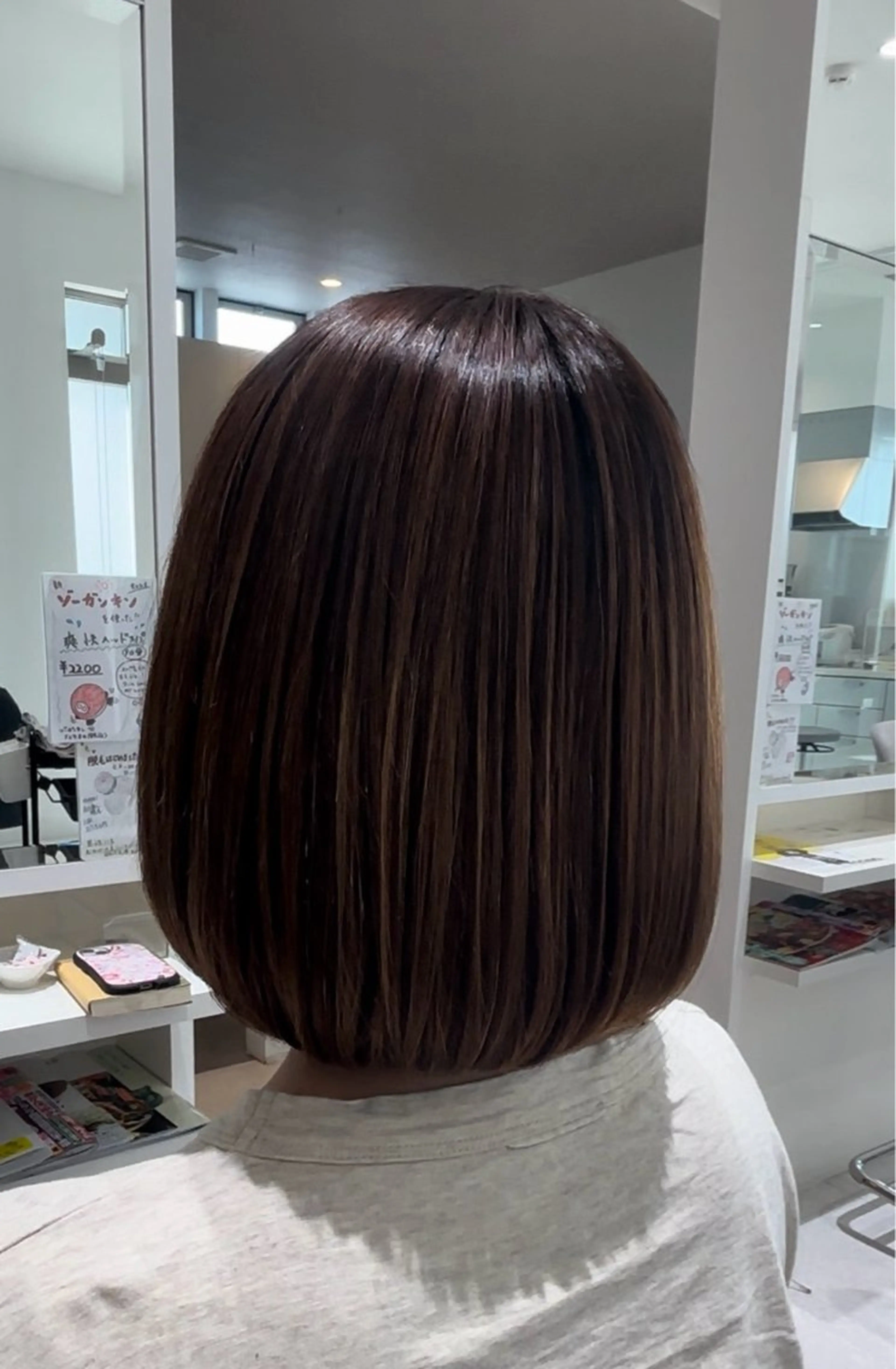 ミディアム カラー ボブ 【20時〜22時】 KENのヘアスタイル