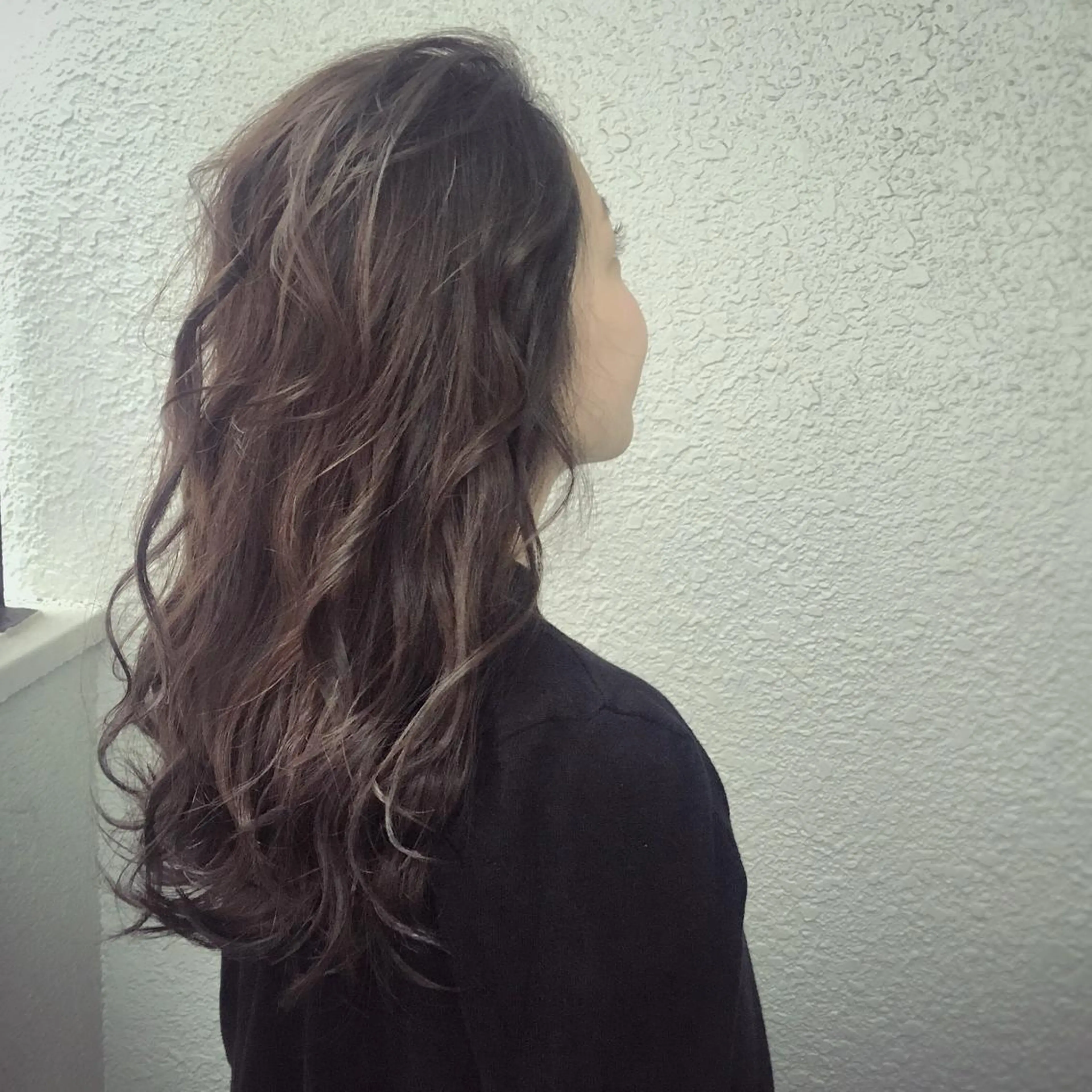 ミディアム セミロング ロング カラー パーマ ヘアアレンジ 小顔ショートヘア♪ TAKUMIのヘアスタイル