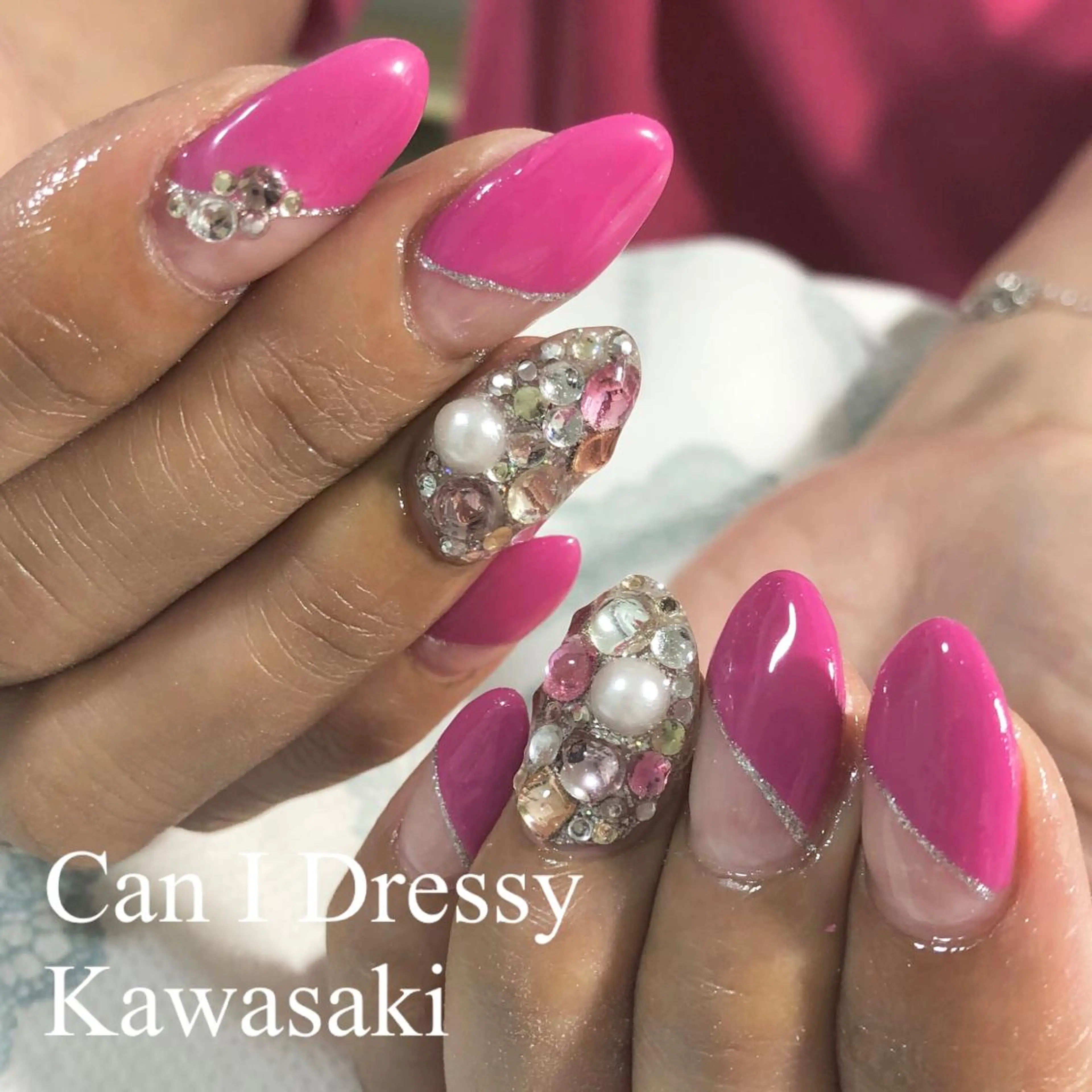 ネイル ハンドネイル Can I 川崎店 三島 久美子のネイルデザイン