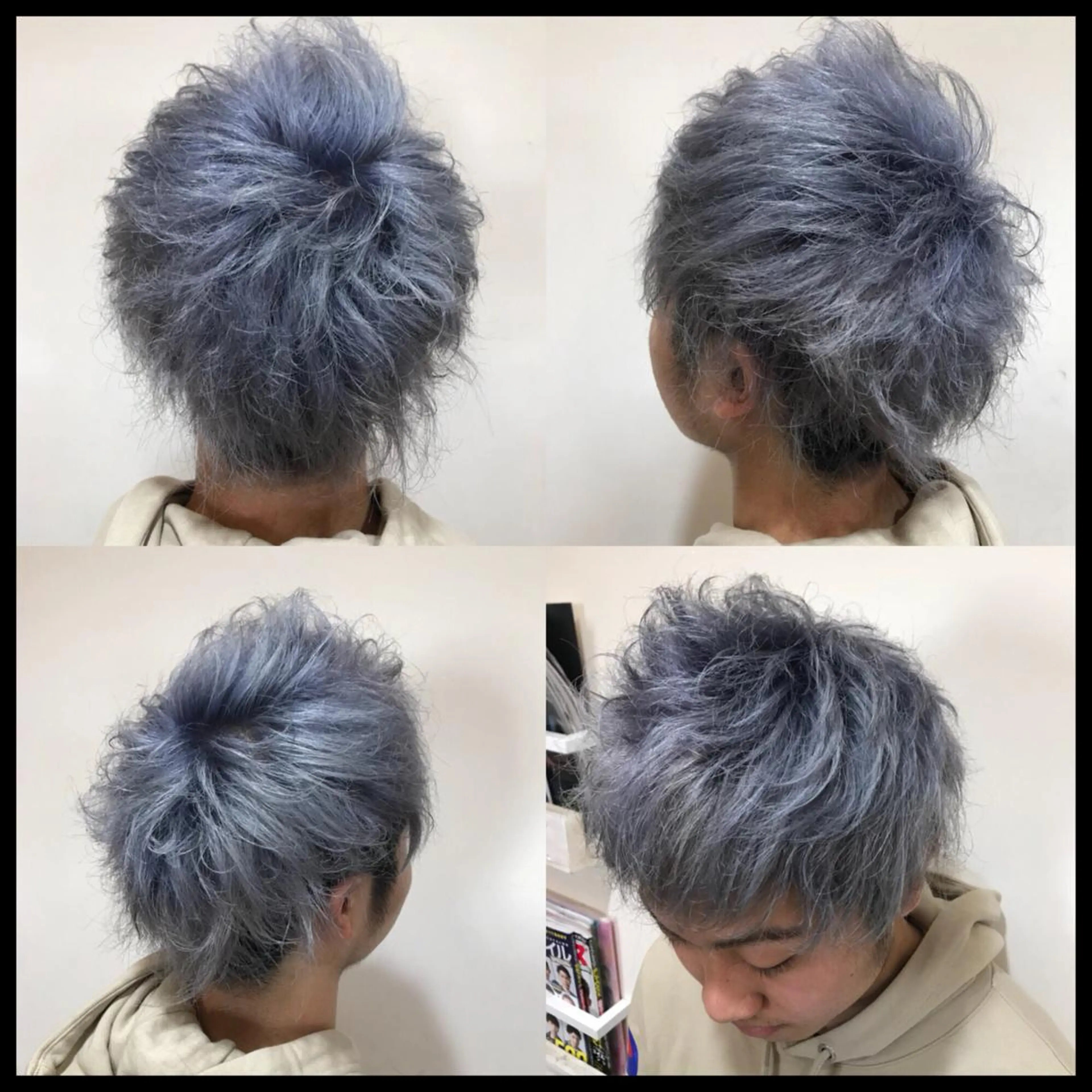 カラー ブリーチ 似合わせ/ブリーチ カラー.岡田友仁のヘアスタイル