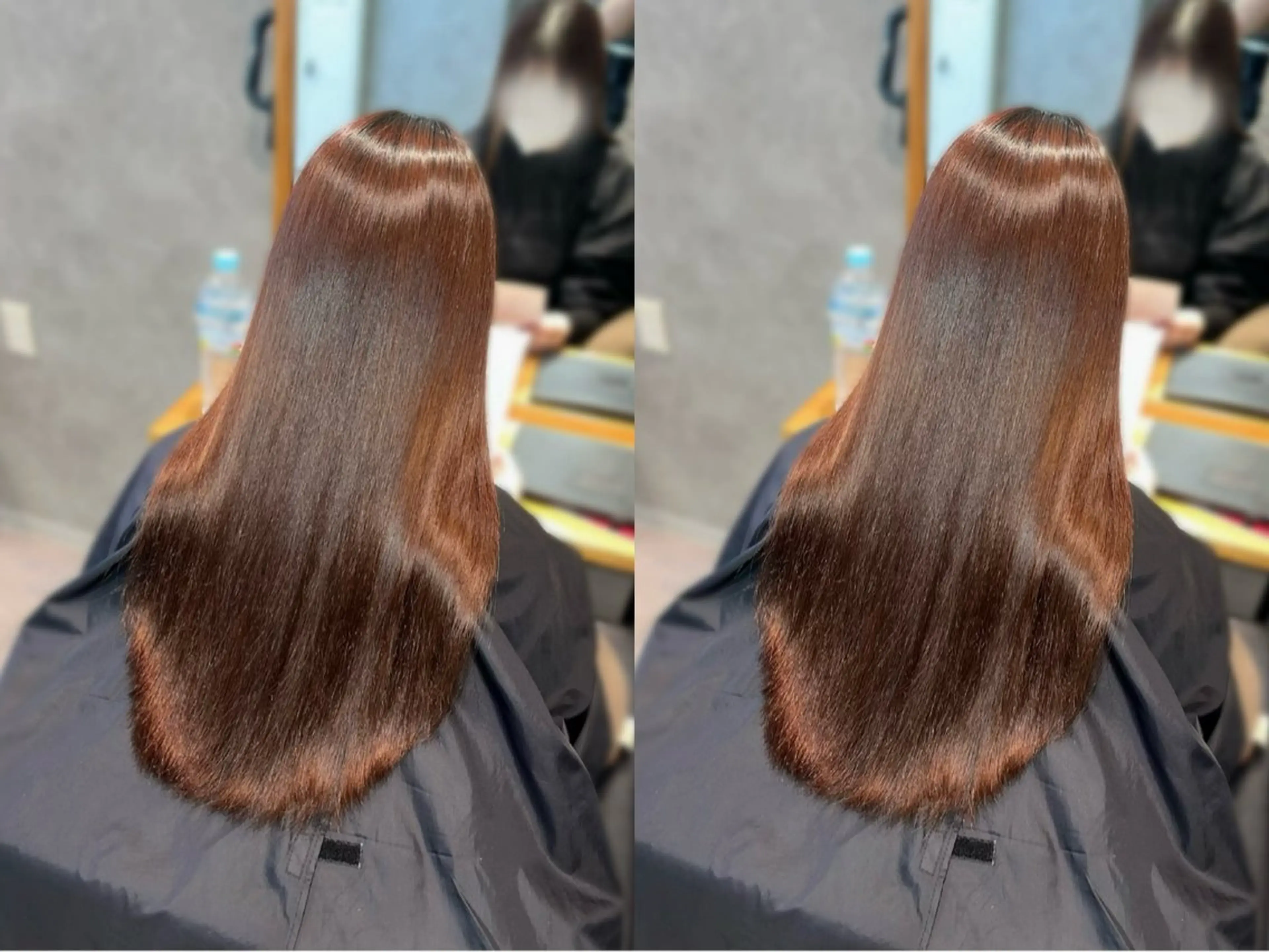 セミロング 縮毛矯正 芦屋/髪質改善/美髪 矯正/縮毛矯正/野沢のヘアスタイル