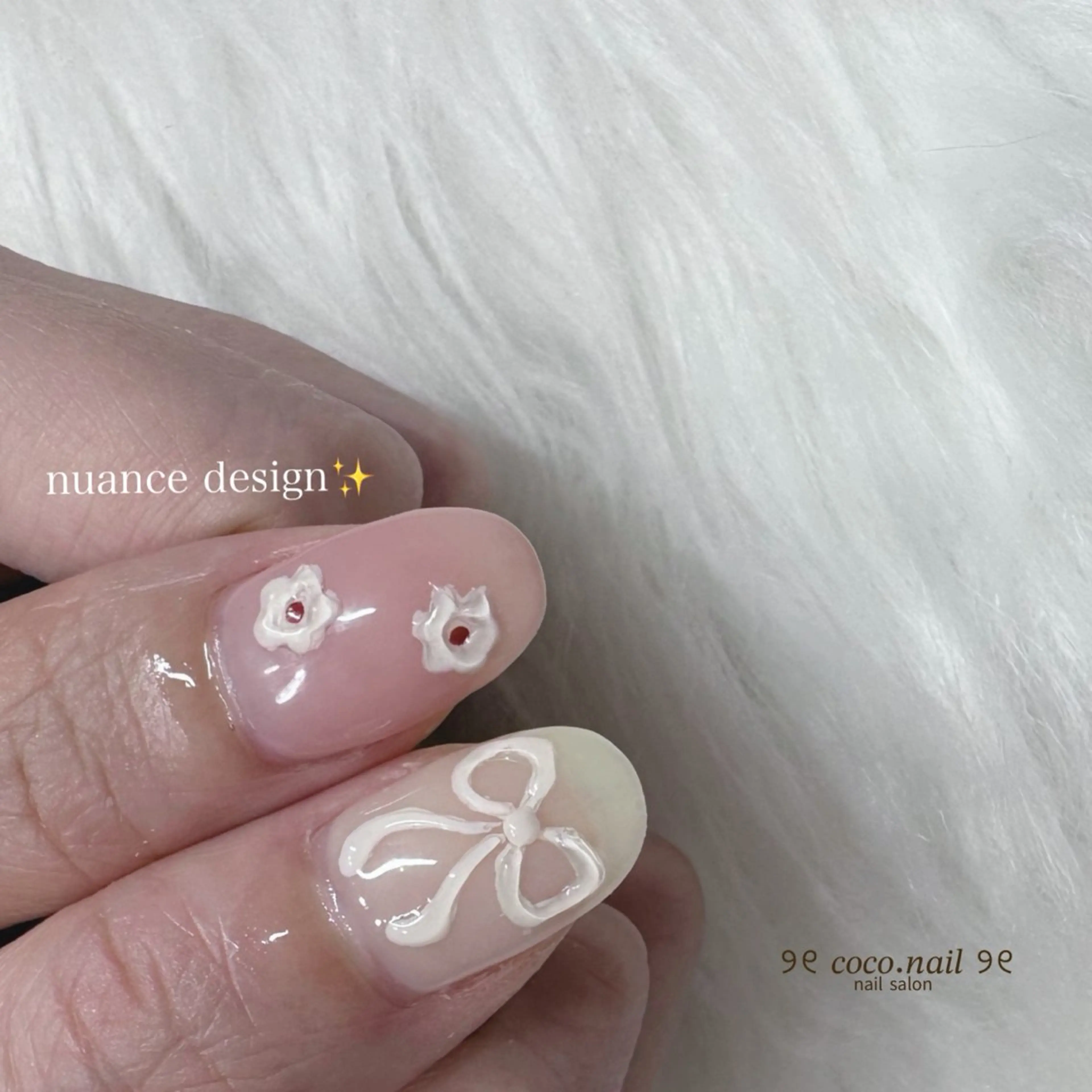 ネイル ハンドネイル lili.nail y2k/長さ出しのネイルデザイン