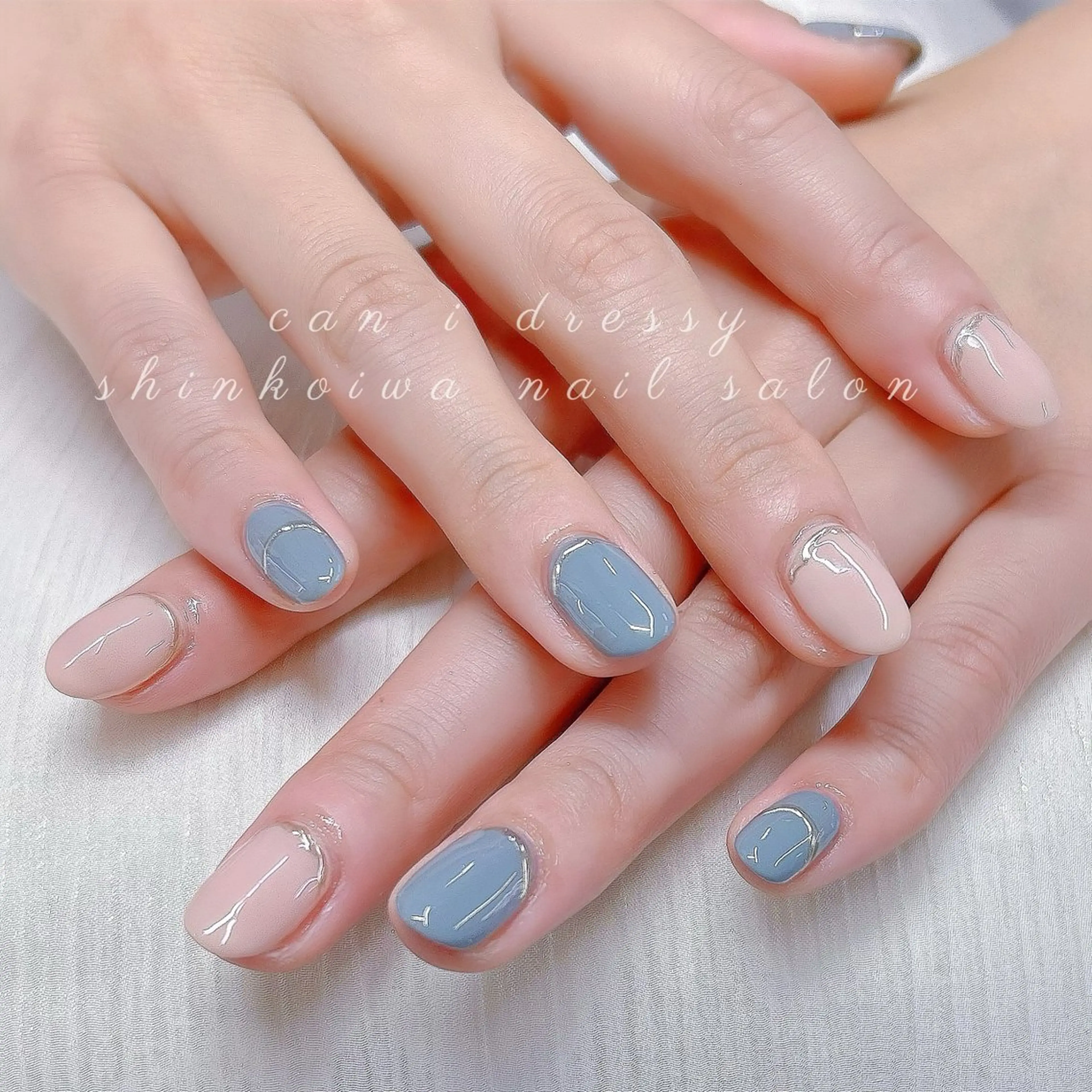 ネイル オフィスネイル シンプルネイル ハンドネイル キャンアイドレッシー 新小岩のネイルデザイン