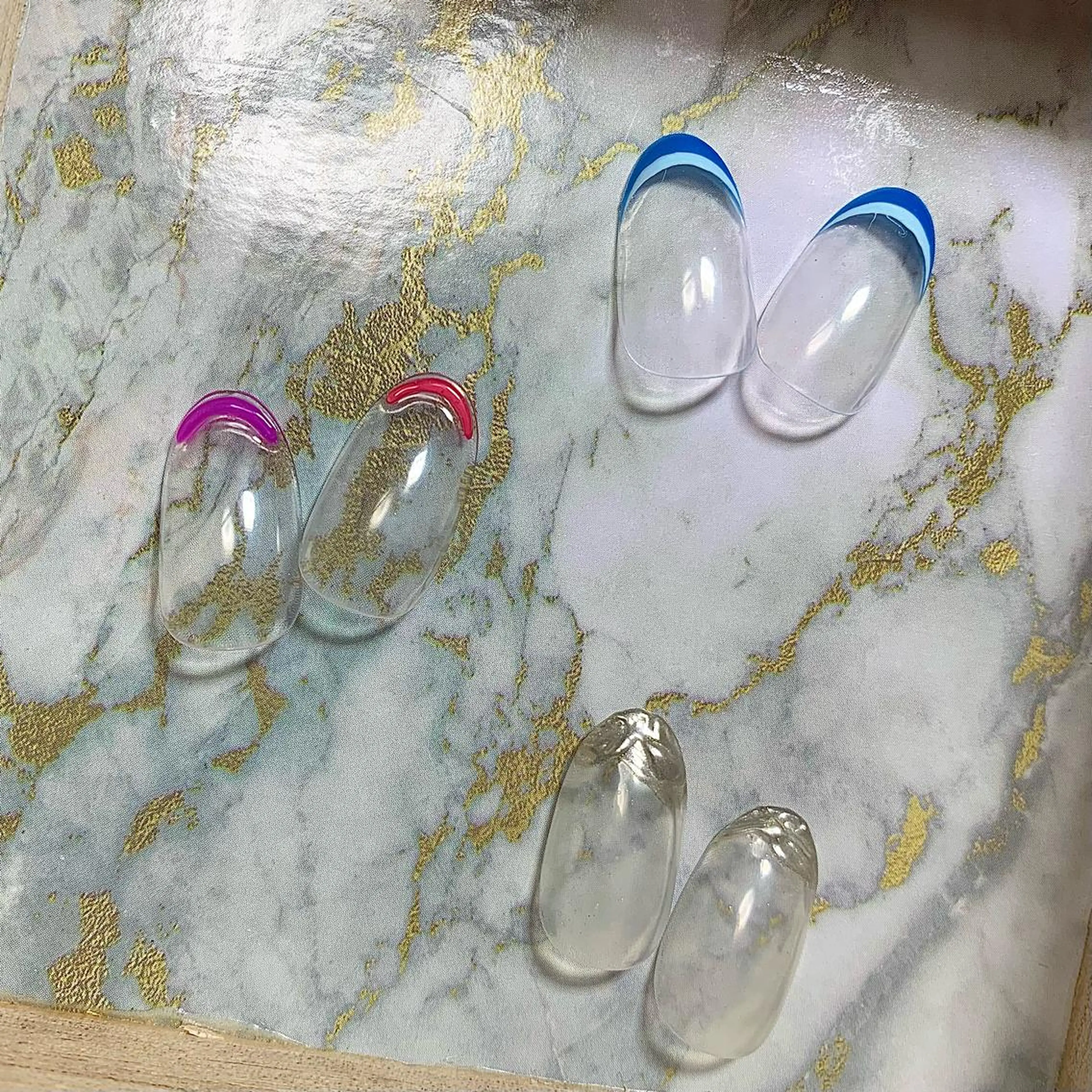 ネイル フレンチネイル ハンドネイル Nailsalon BLOOM🌷 山崎のネイルデザイン