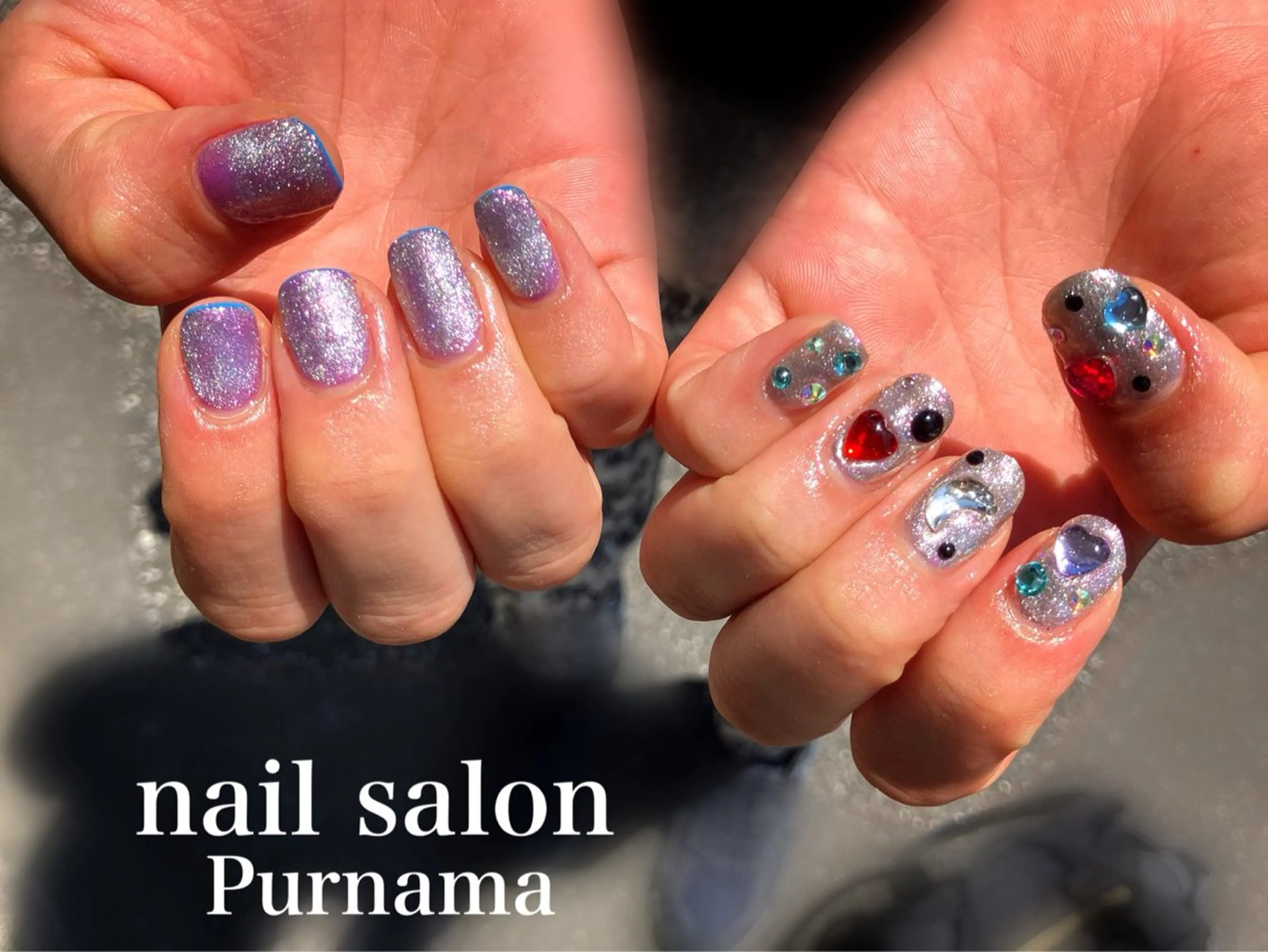 ネイル ハンドネイル Purnama あきのネイルデザイン