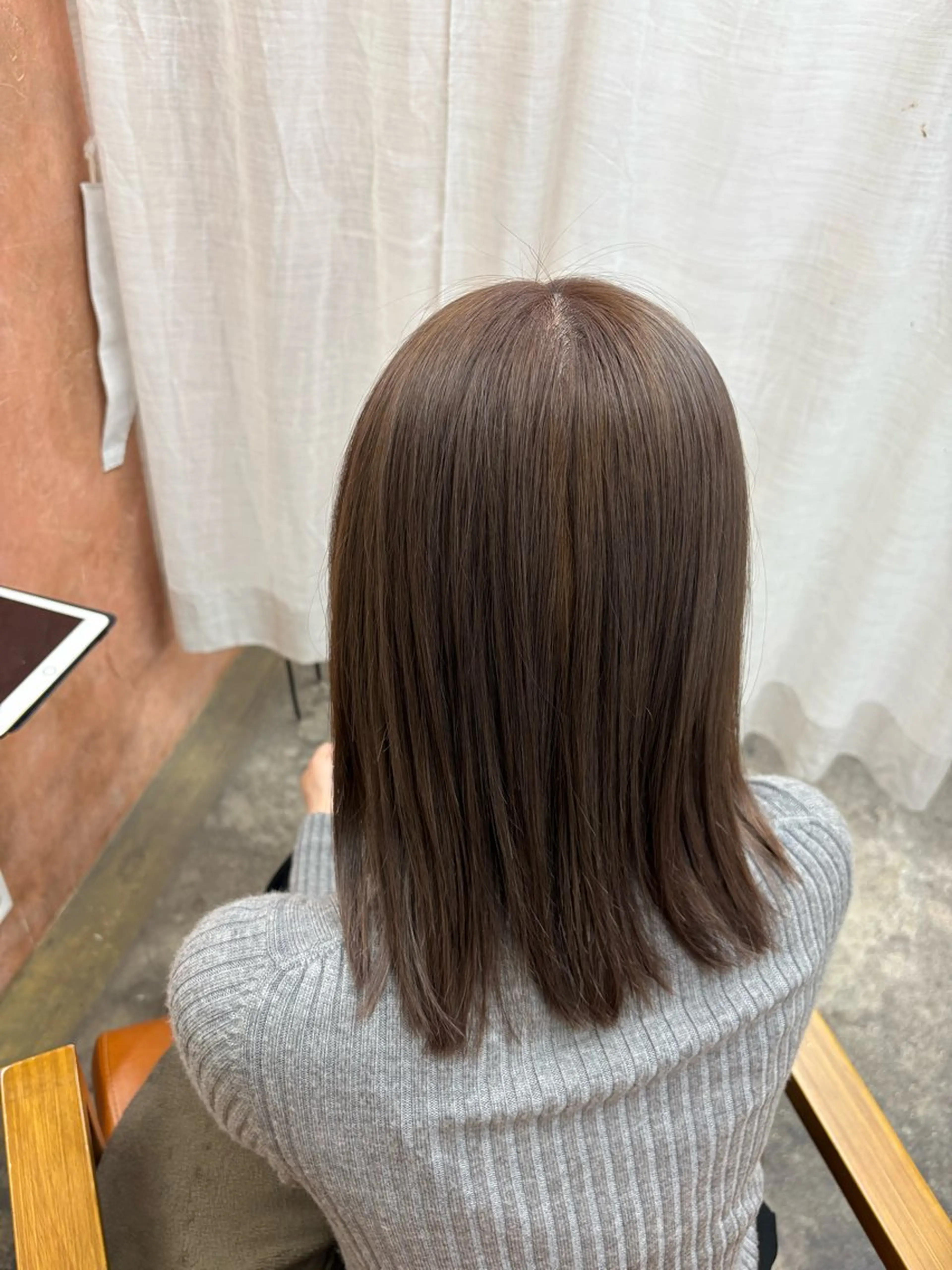 ミディアム ヘアカラー Retsu /UniQのヘアスタイル