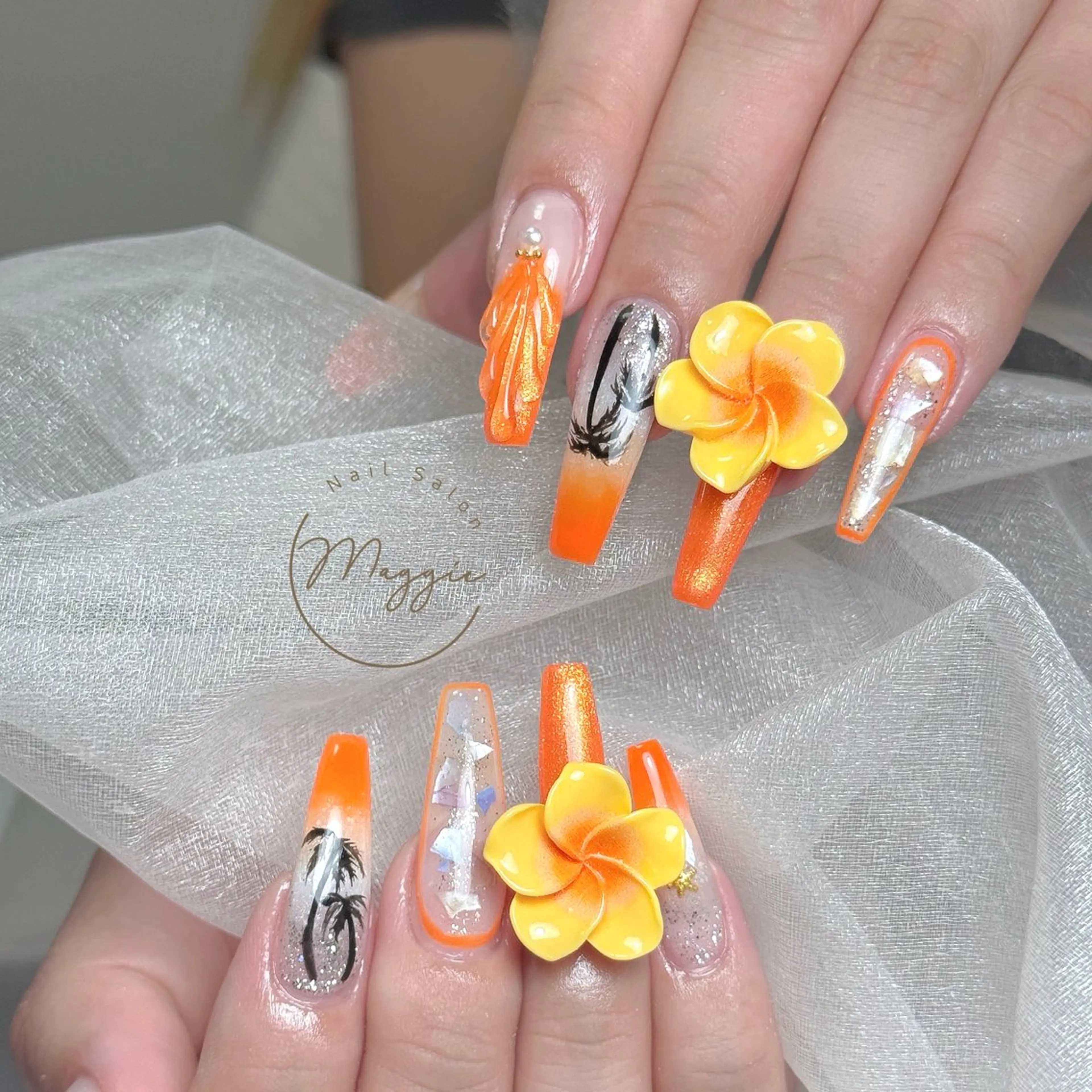 ネイル Maggie Nail🦩のネイルデザイン