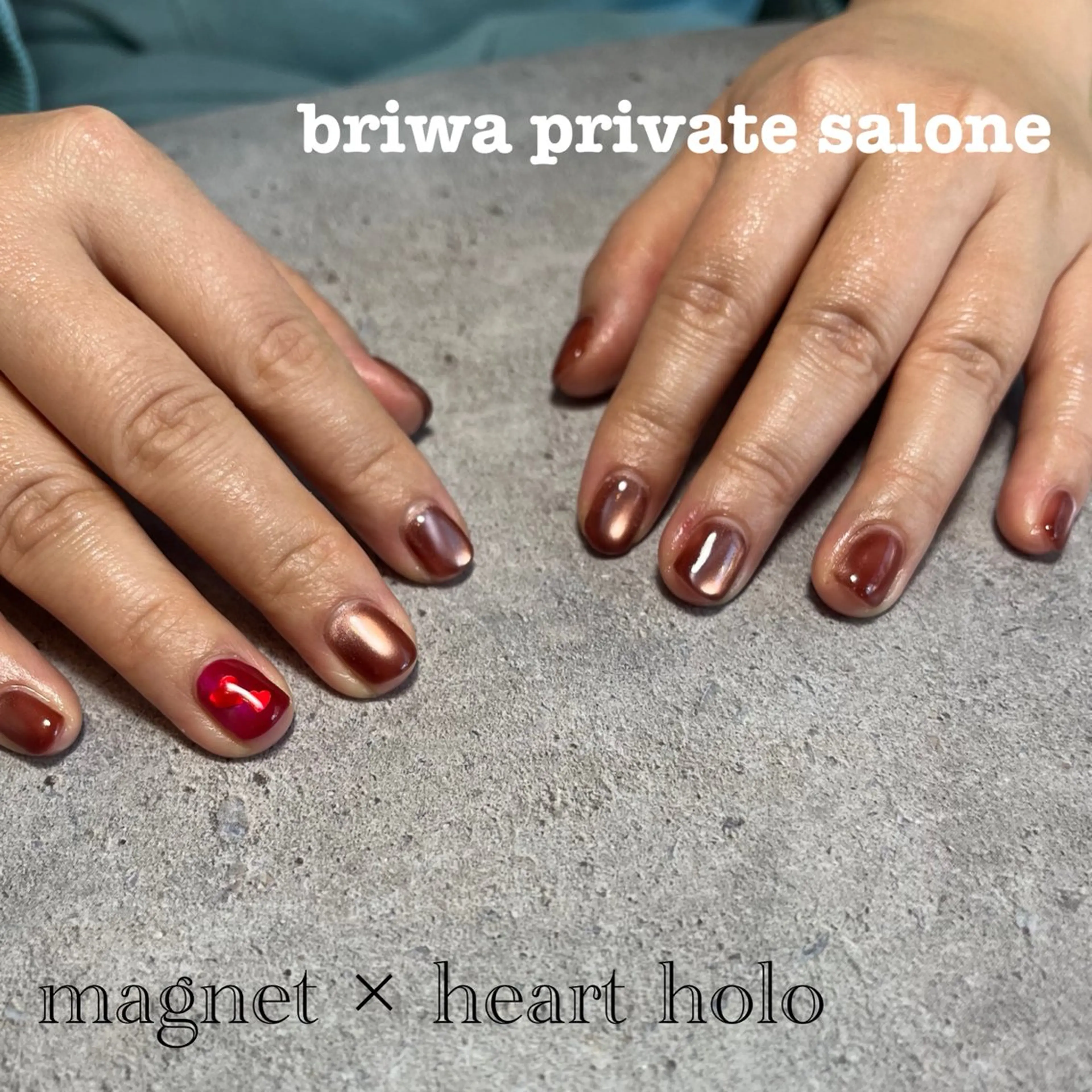 ネイル アートネイル Briwa✨nail 💅enoi ❤︎のネイルデザイン