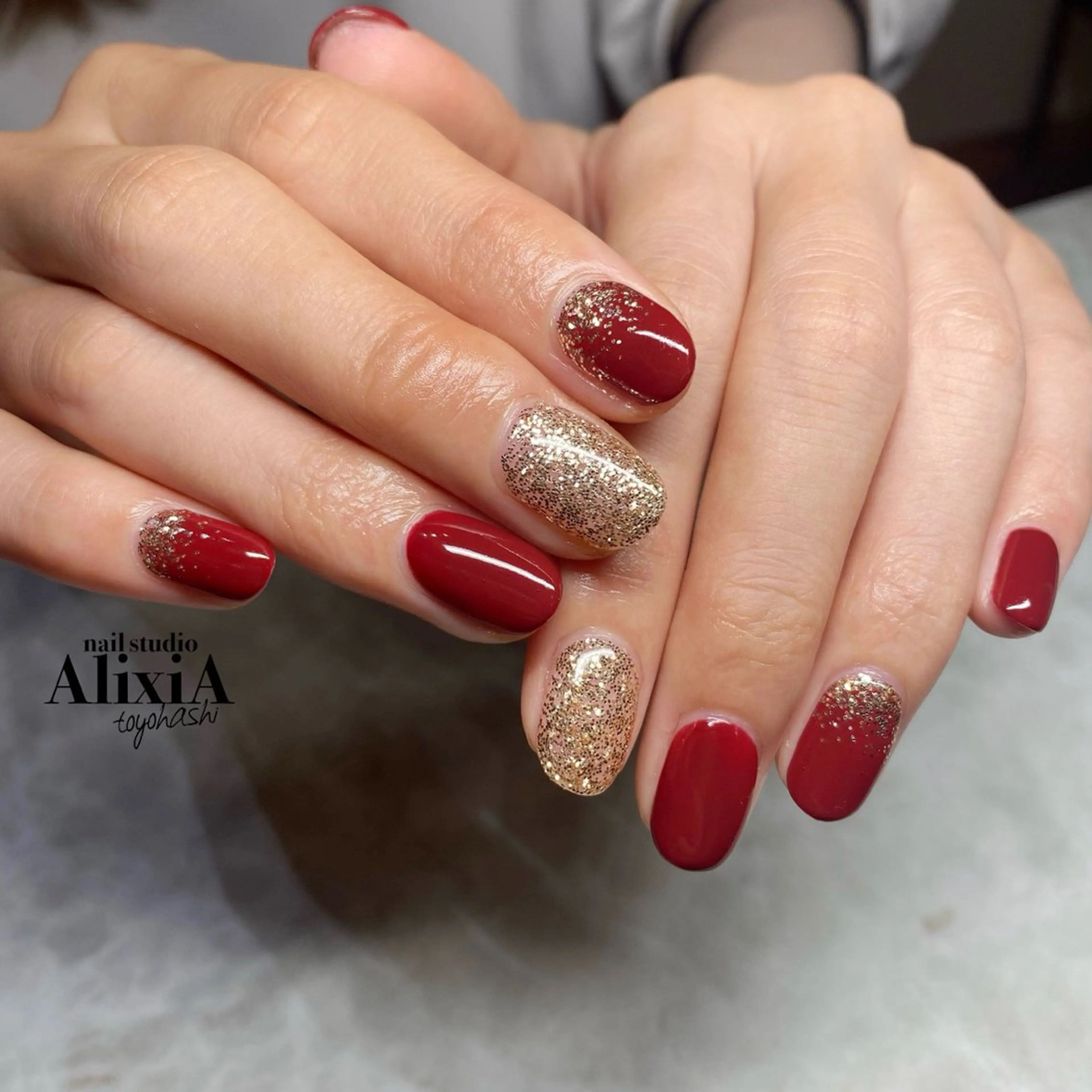 ネイル ハンドネイル AlixiA ゆみのネイルデザイン