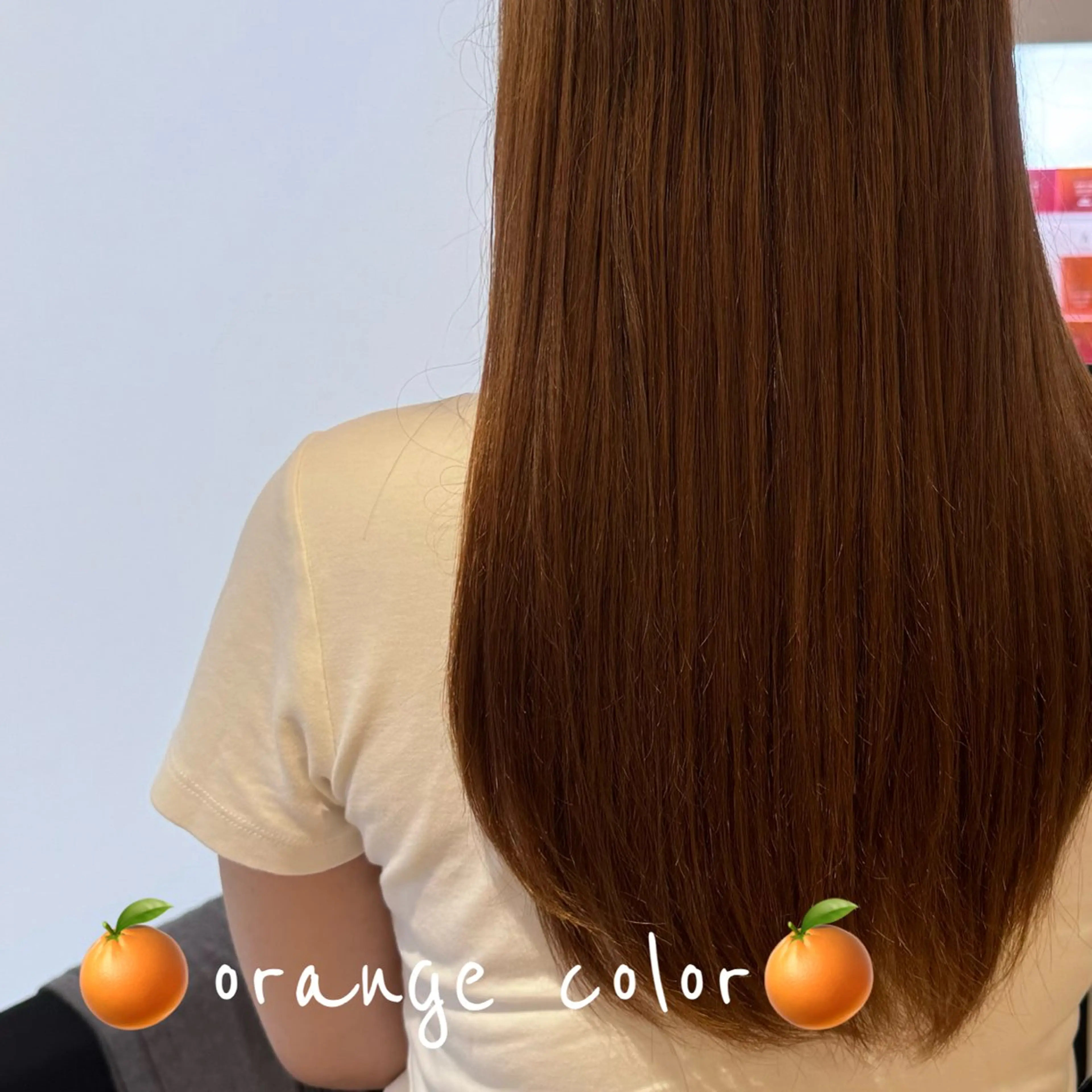 ロング ★韓国トレンドカット ★むなかたももかのヘアスタイル