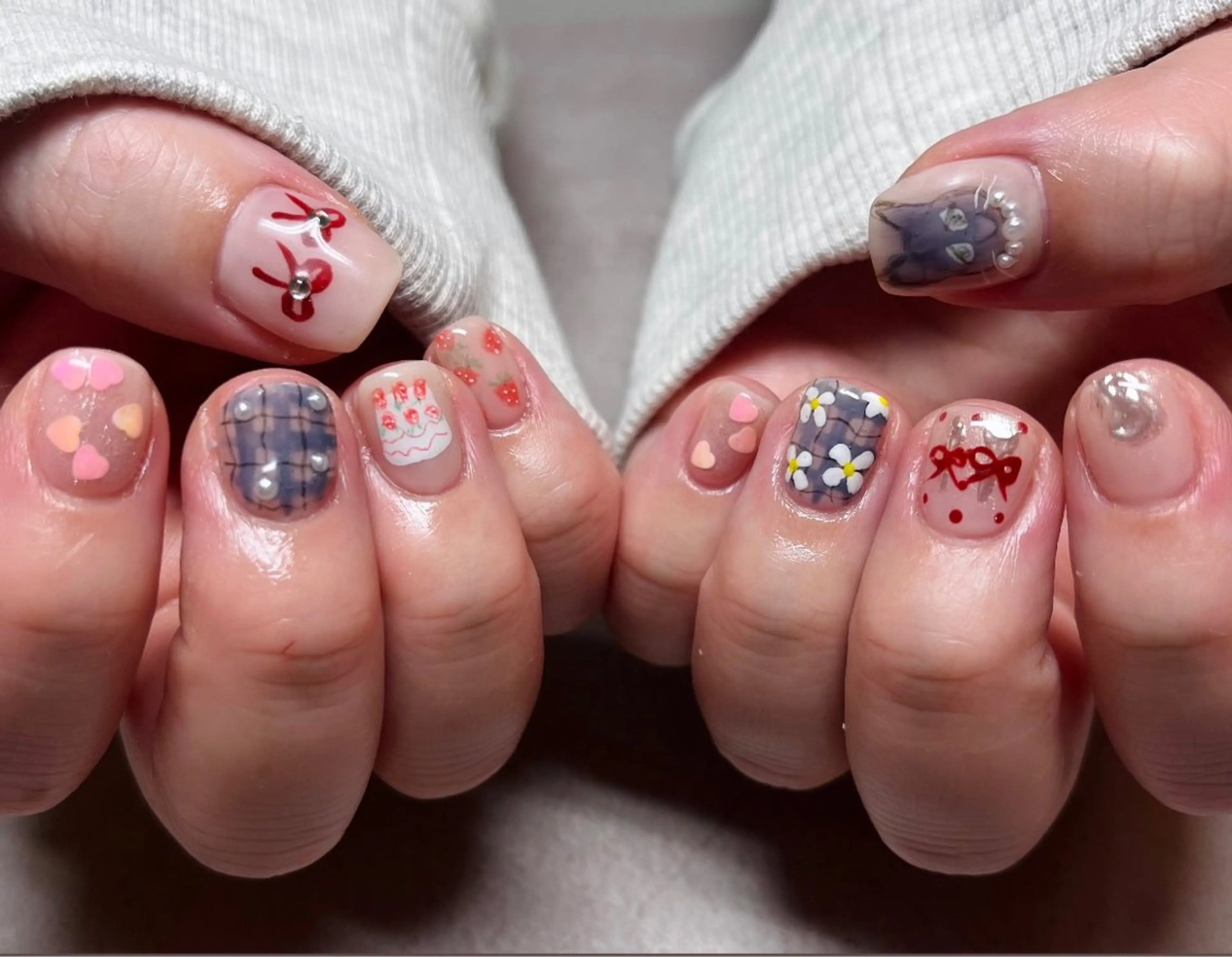 ネイル アートネイル ハンドネイル HazeGrass NAILのネイルデザイン