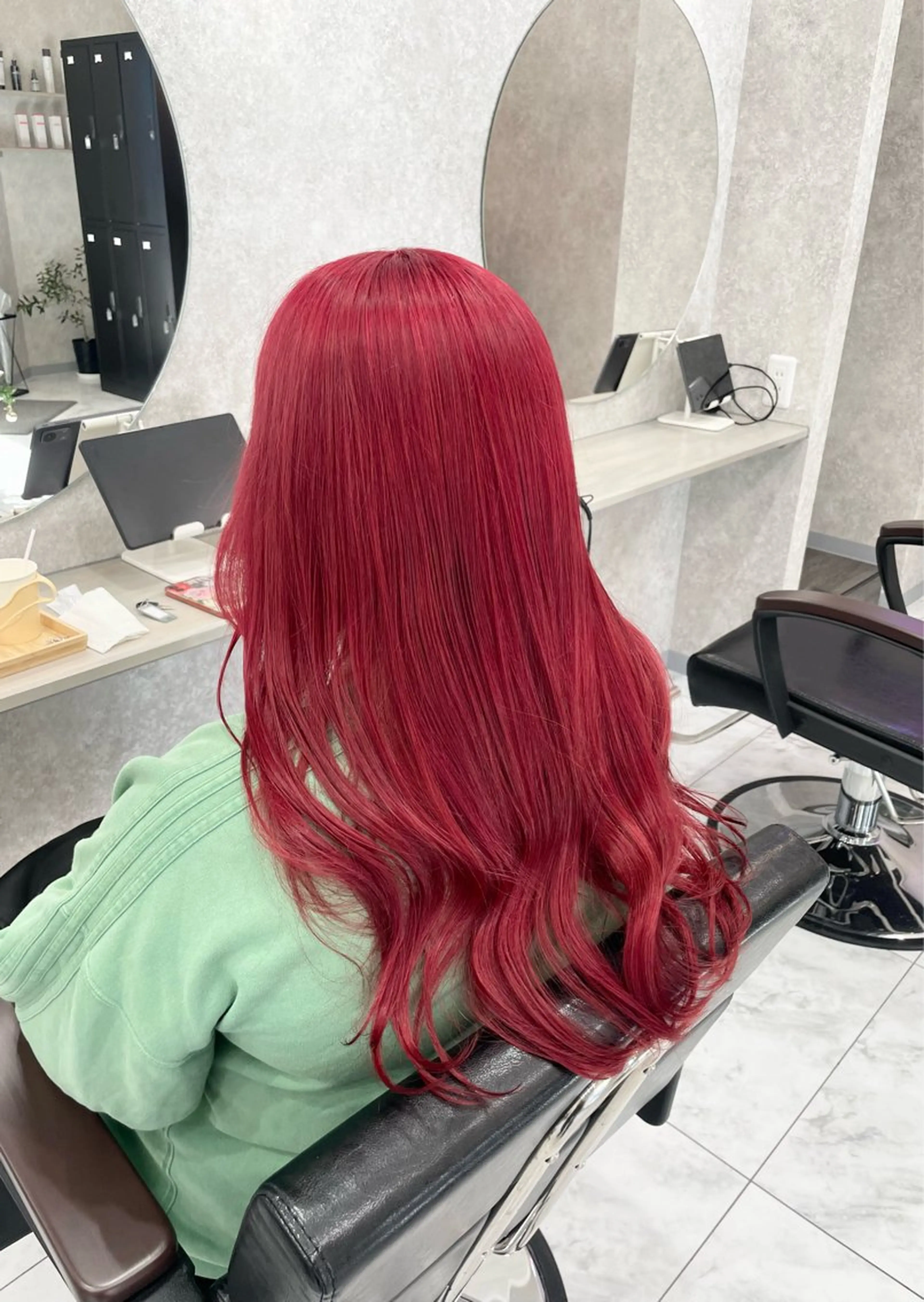 ロング 🦋ハイトーン🦋 石山 希理🦋のヘアスタイル