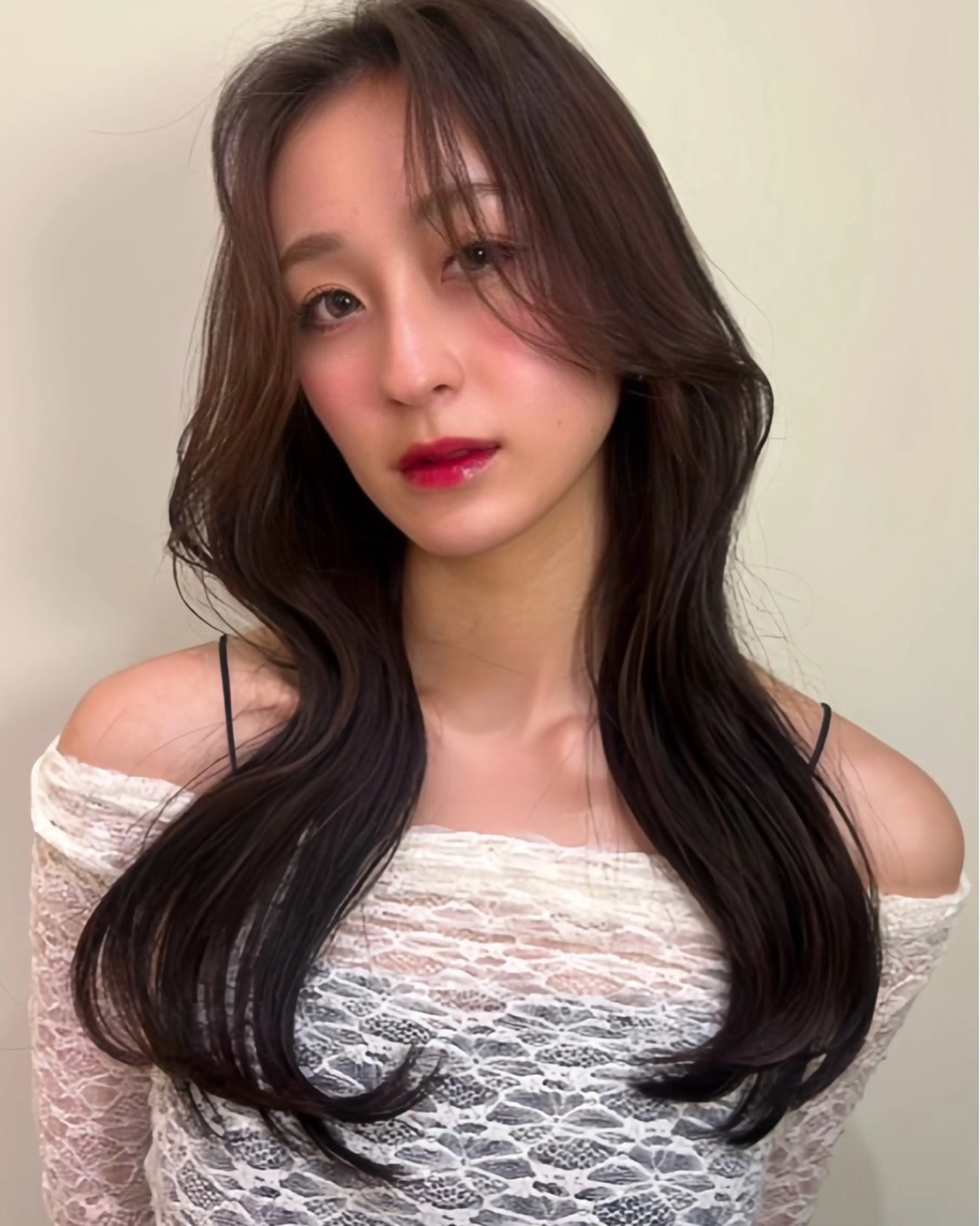 ロング カットモデル募集 トモカのヘアスタイル