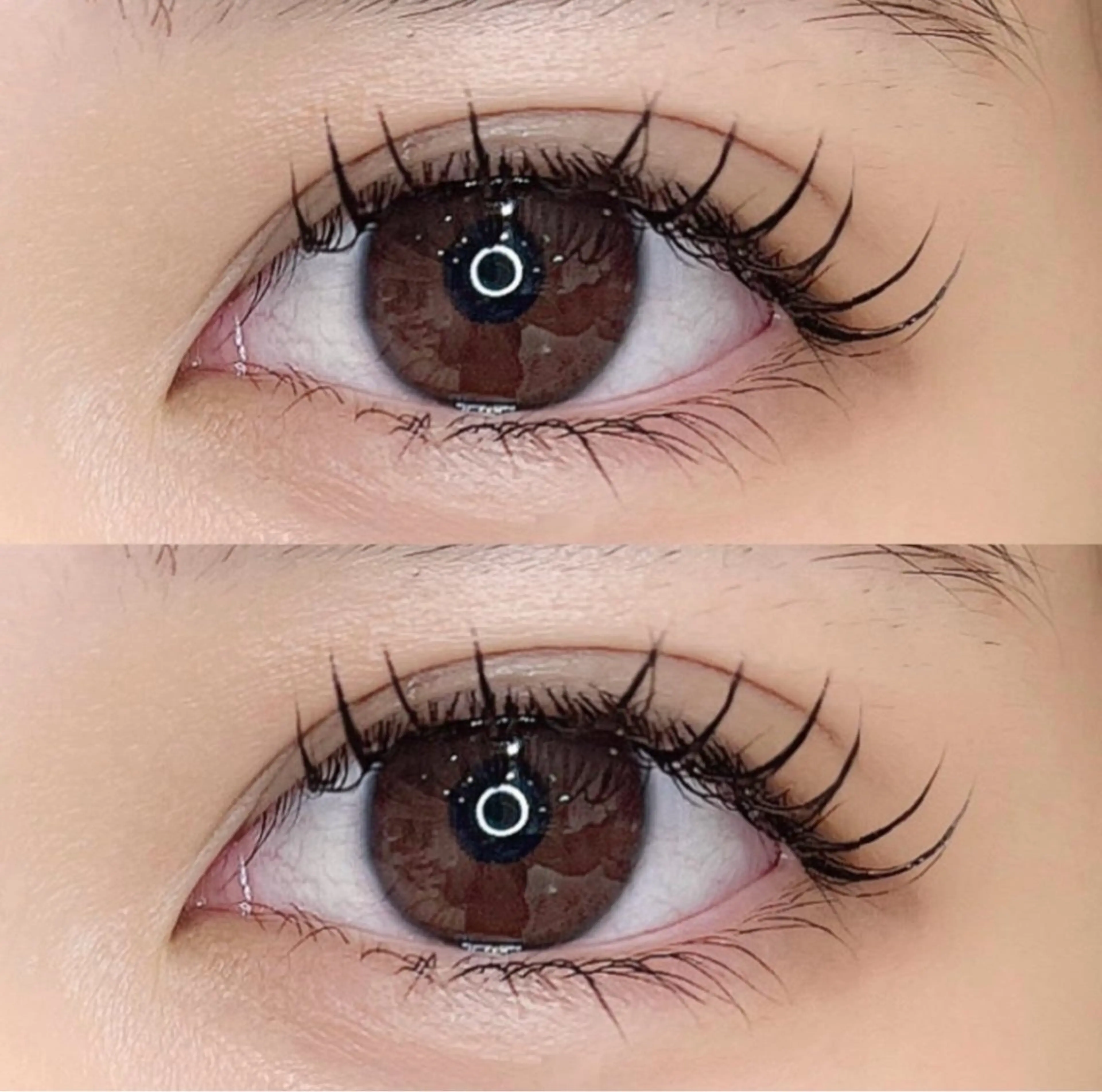 マツエク・マツパ 髪質改善/マツパ 垢抜け透明カラー衣笠のヘアスタイル