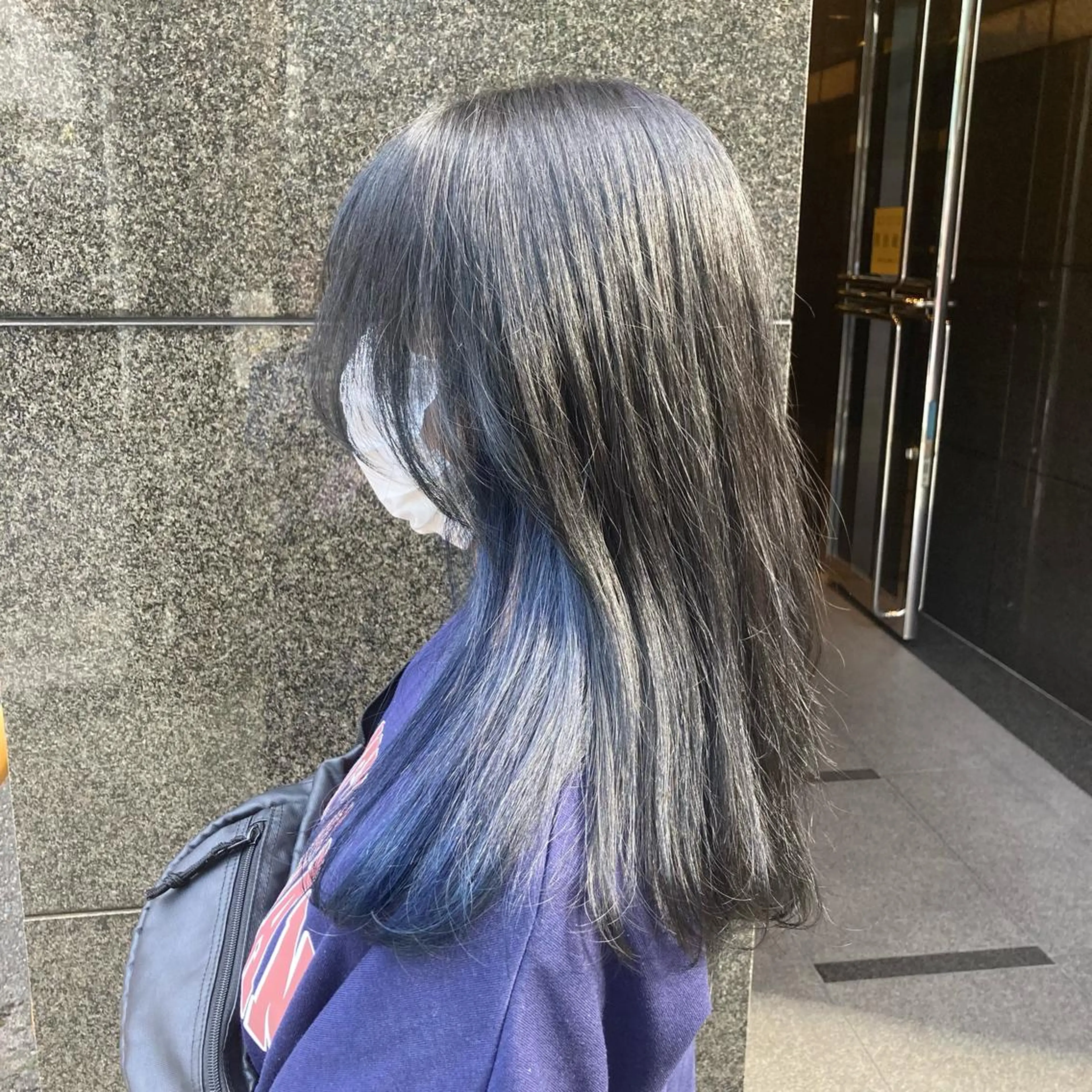 ロング カラー ヘアカラー トリートメント ピンクカラー🎀 米津 美佑のヘアスタイル