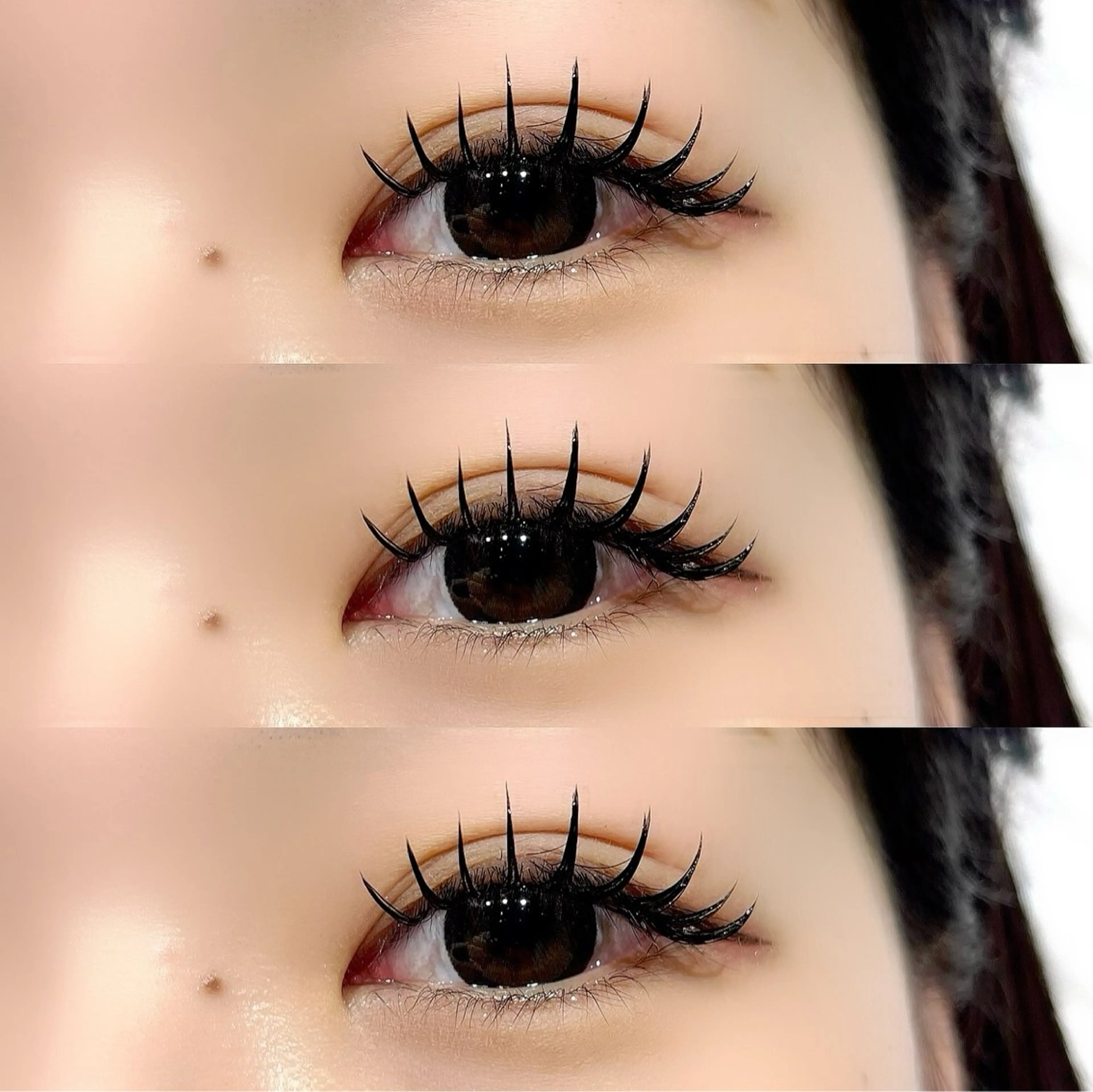 マツエク・マツパ MAQUM𖤐 Satsumiのマツエク・マツパデザイン