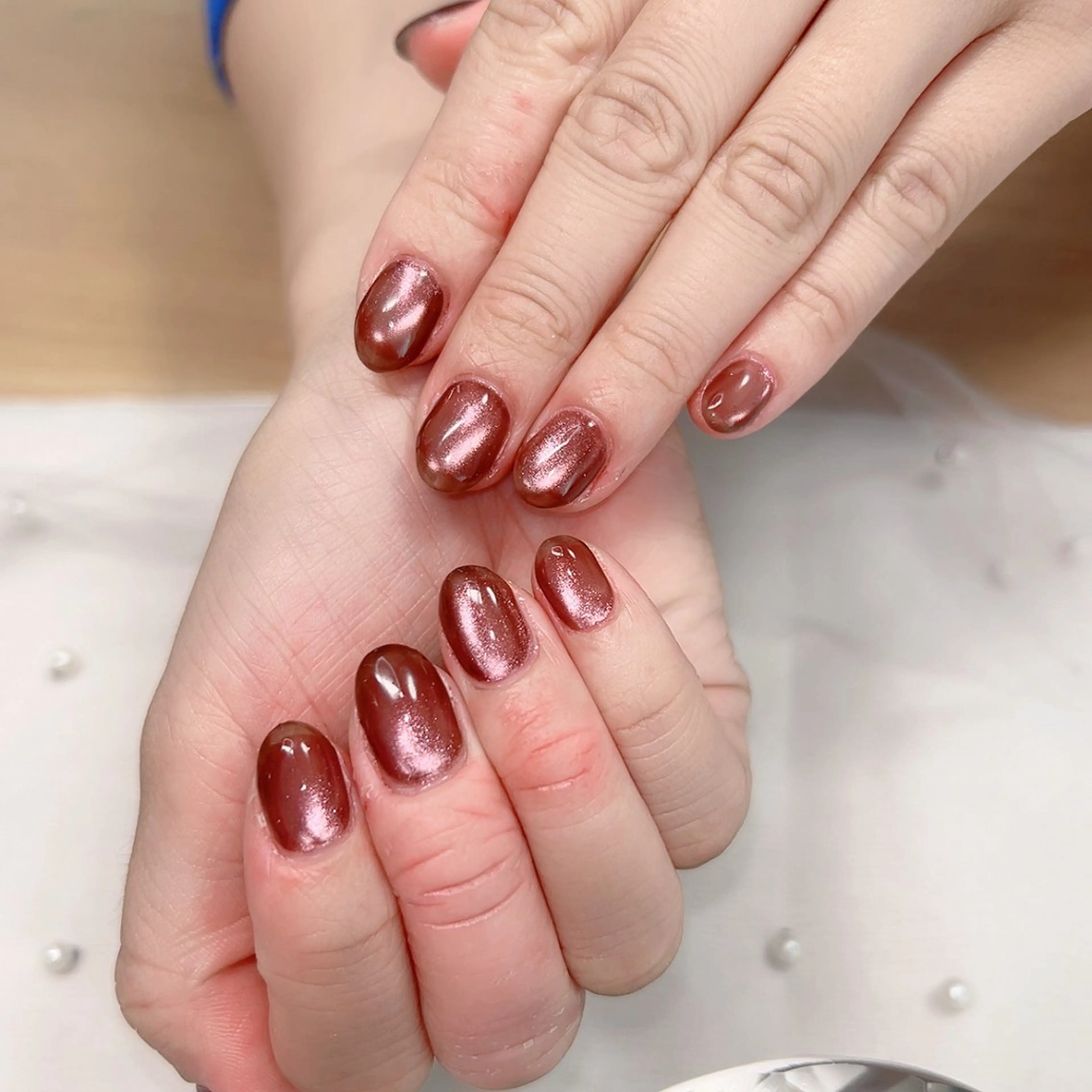 ネイル フラッシュネイル リボン 春ネイル ハンドネイル Cute Tips nailのネイルデザイン