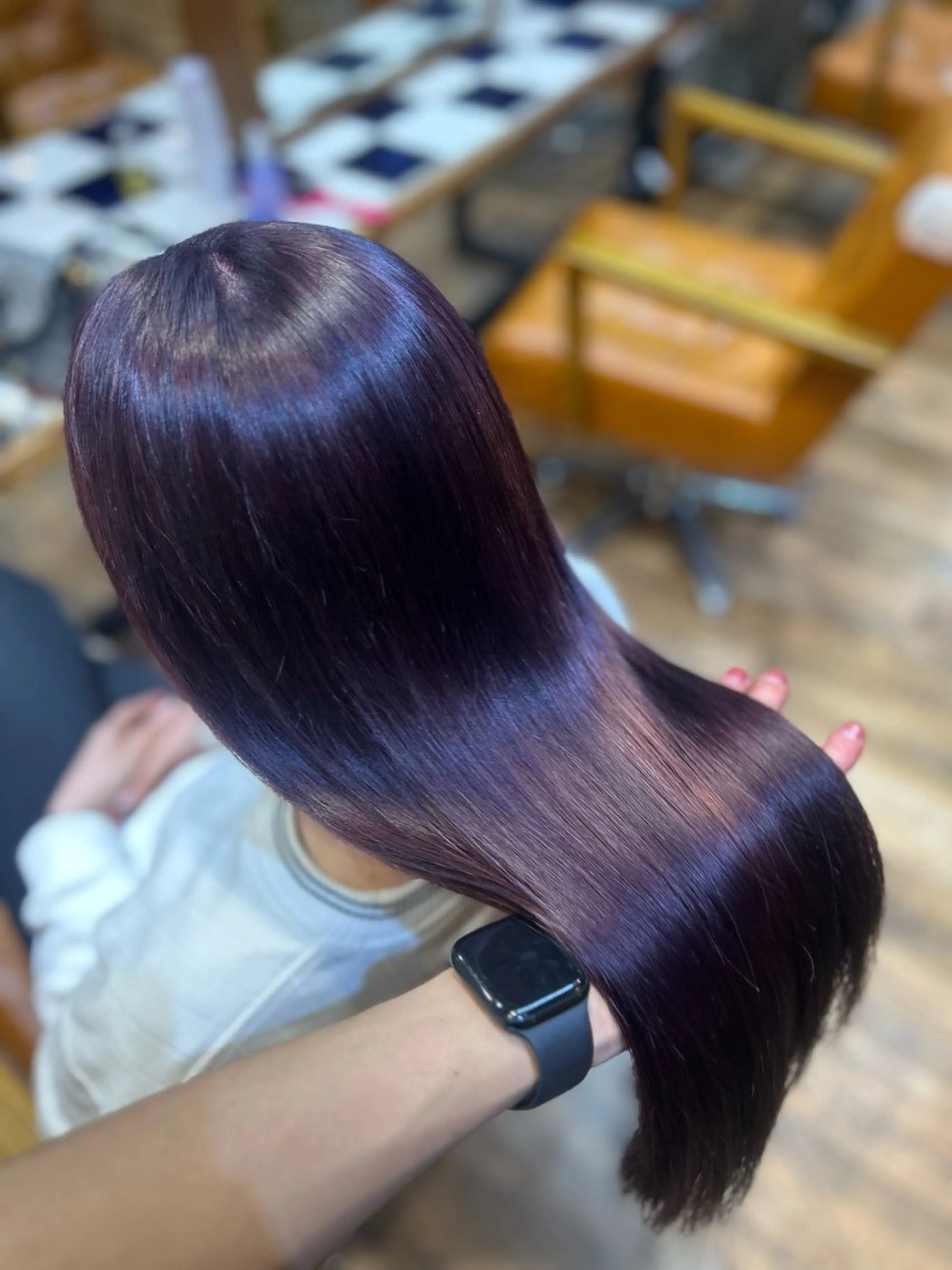 ロング カラー ヘアカラー トリートメント 💖カラー/ブリーチ 💖あつやのヘアスタイル