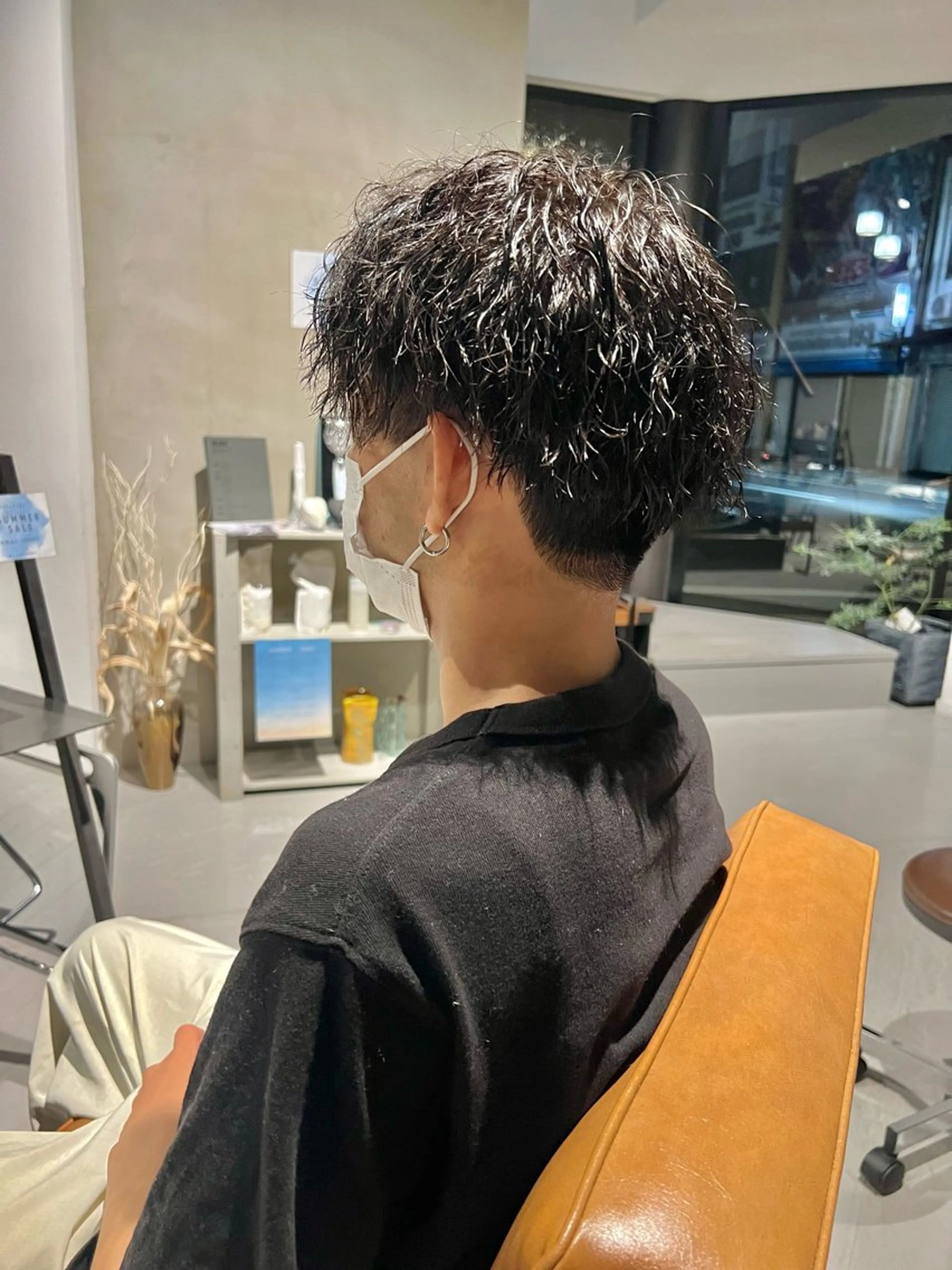 パーマ メンズ saki / ボブ /レイヤーのヘアスタイル