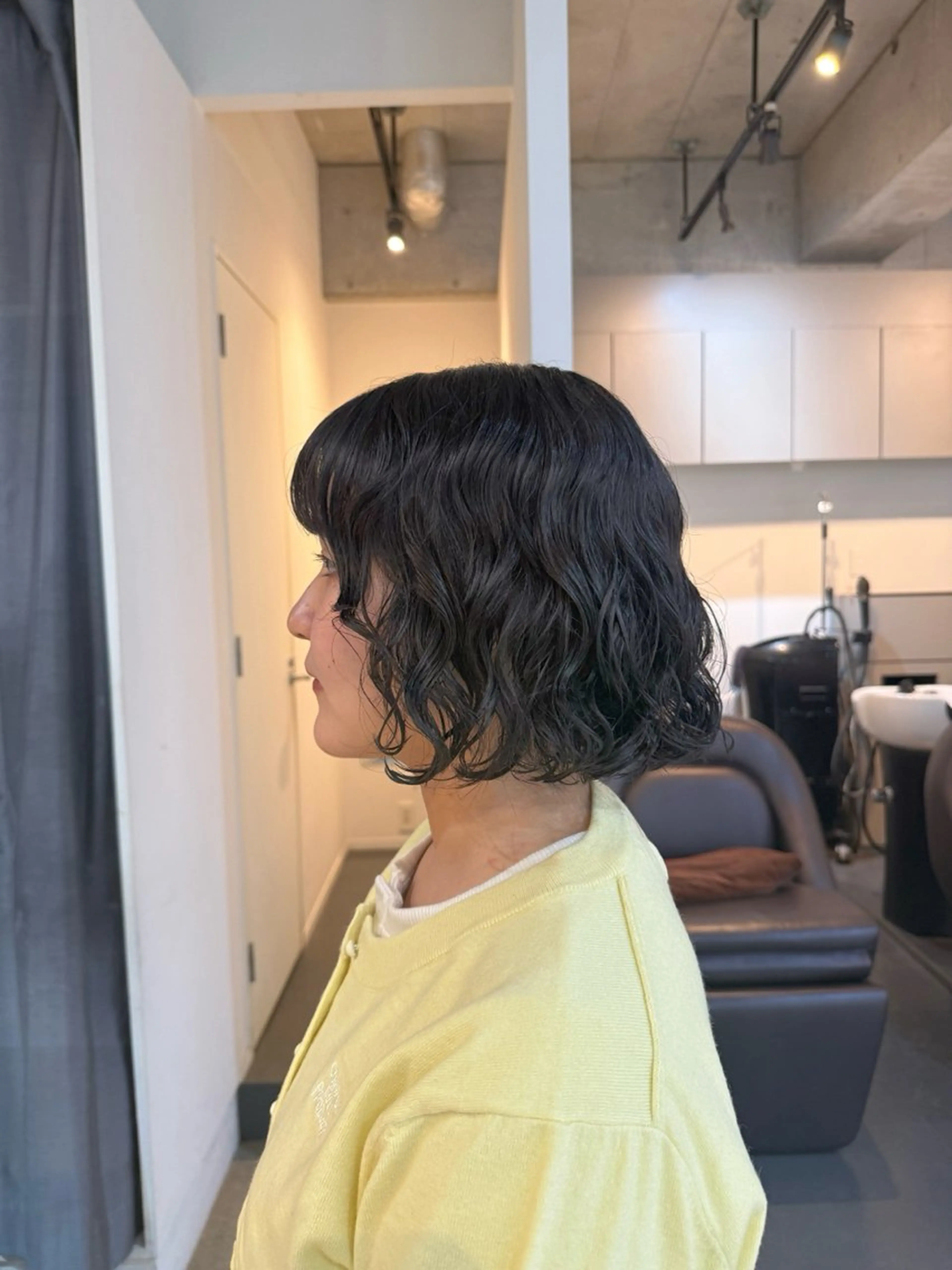 ミディアム デジタルパーマ/ ウェーブパーマ/神野のヘアスタイル