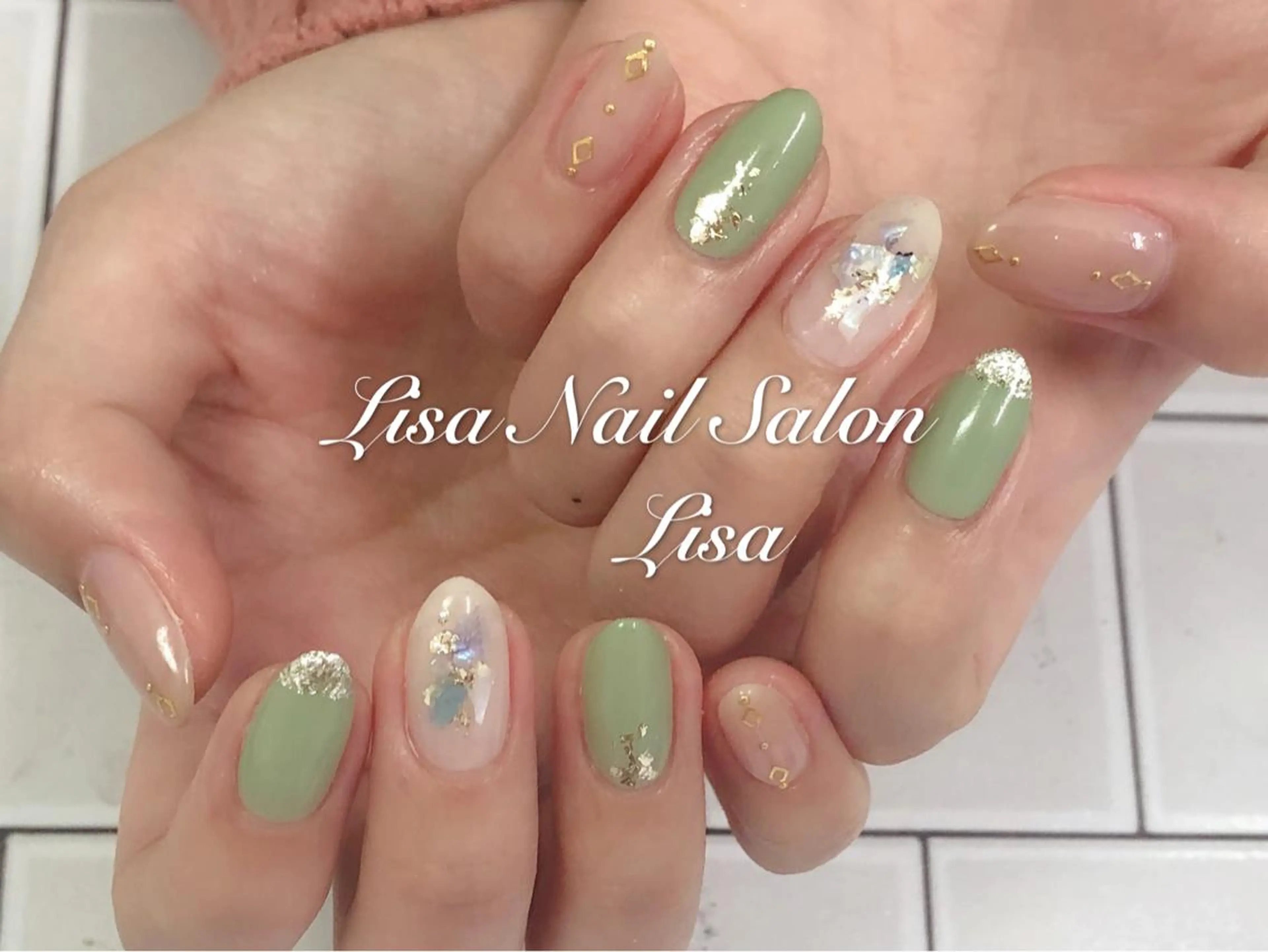 ネイル 持ち込み 🎀 RI🎀のネイルデザイン