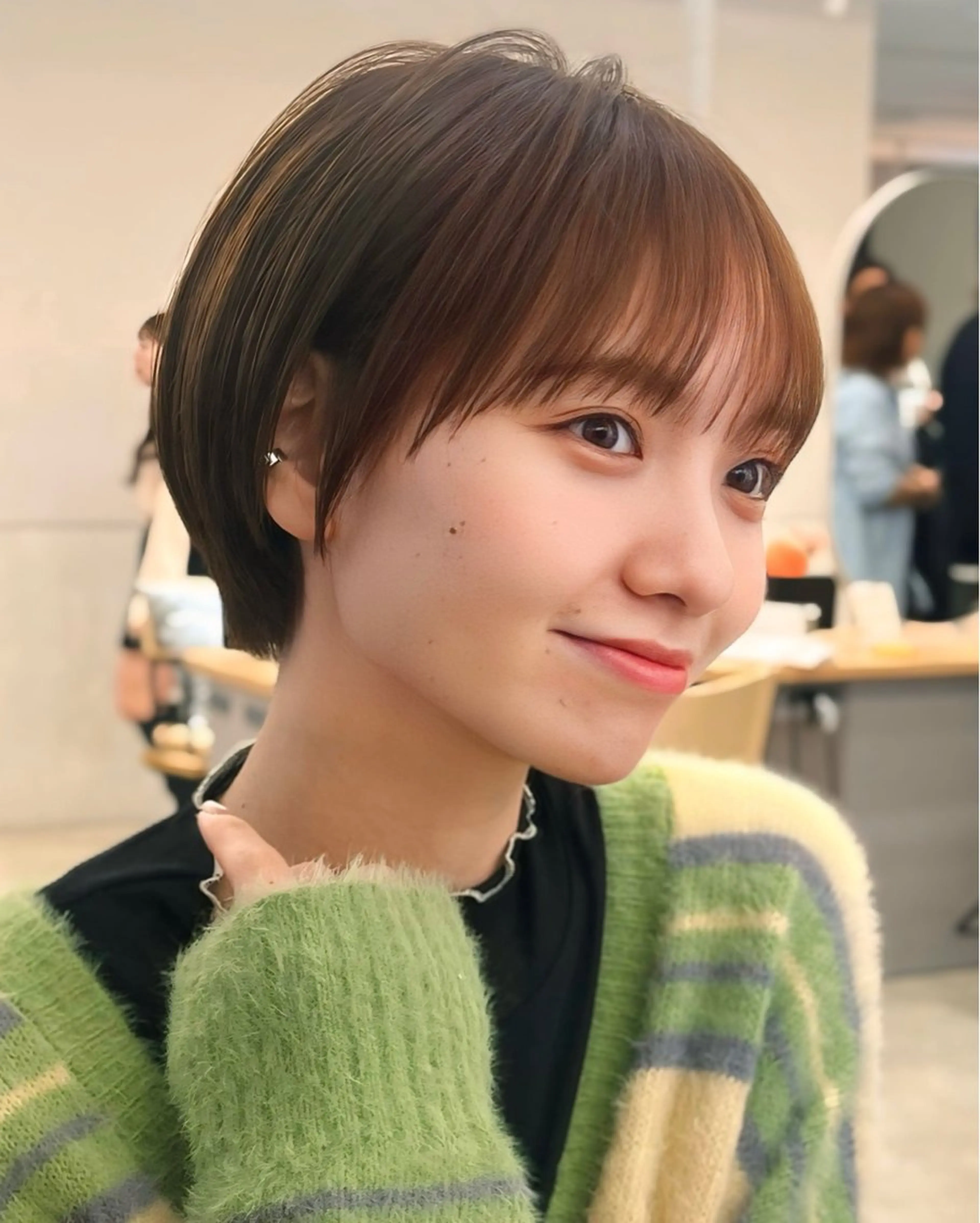 ショート 似合わせのプロ🌿 ショート/銀座/れんのヘアスタイル