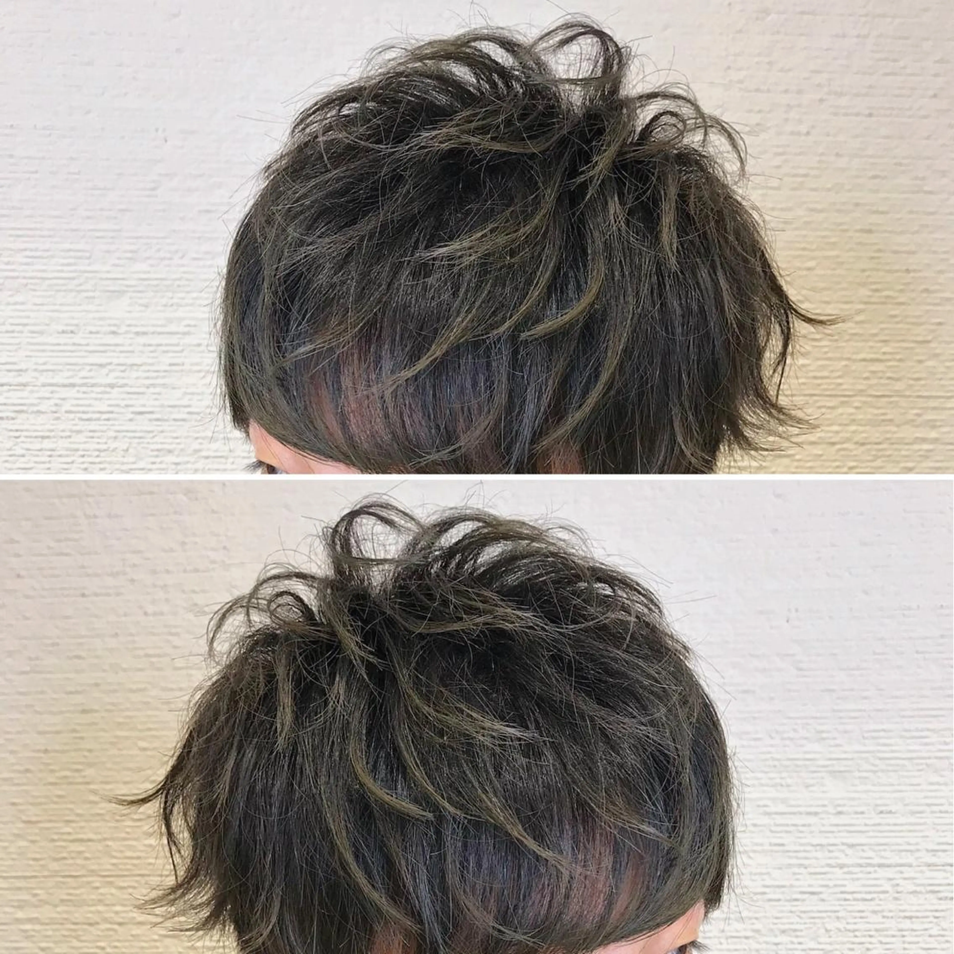 ショート カラー メンズ 【メンズ縮毛矯正】 田中秀斗のヘアスタイル