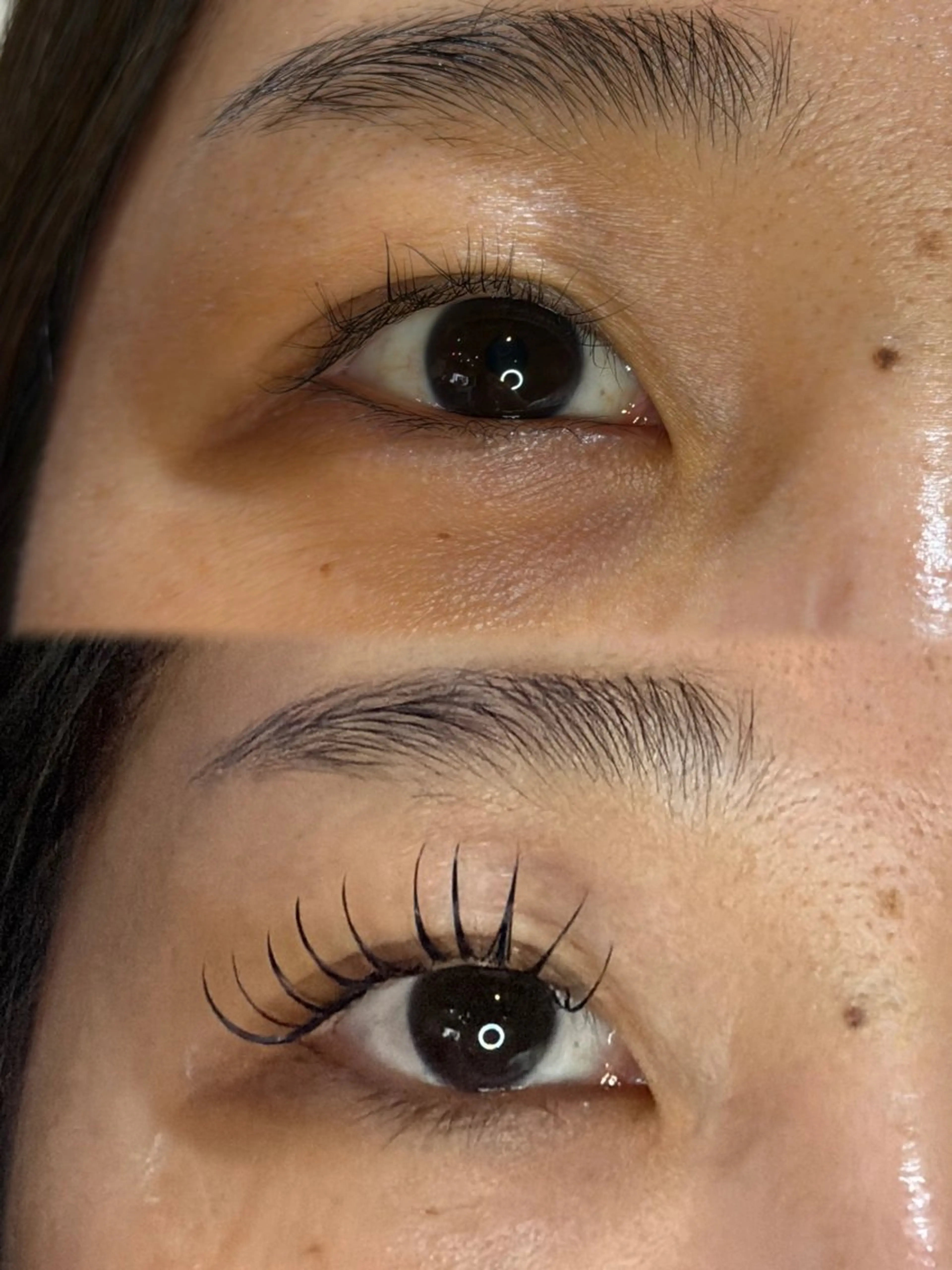 ＆Healthy 80本 フラットラッシュ (ブラウンカラー変更無料)の写真